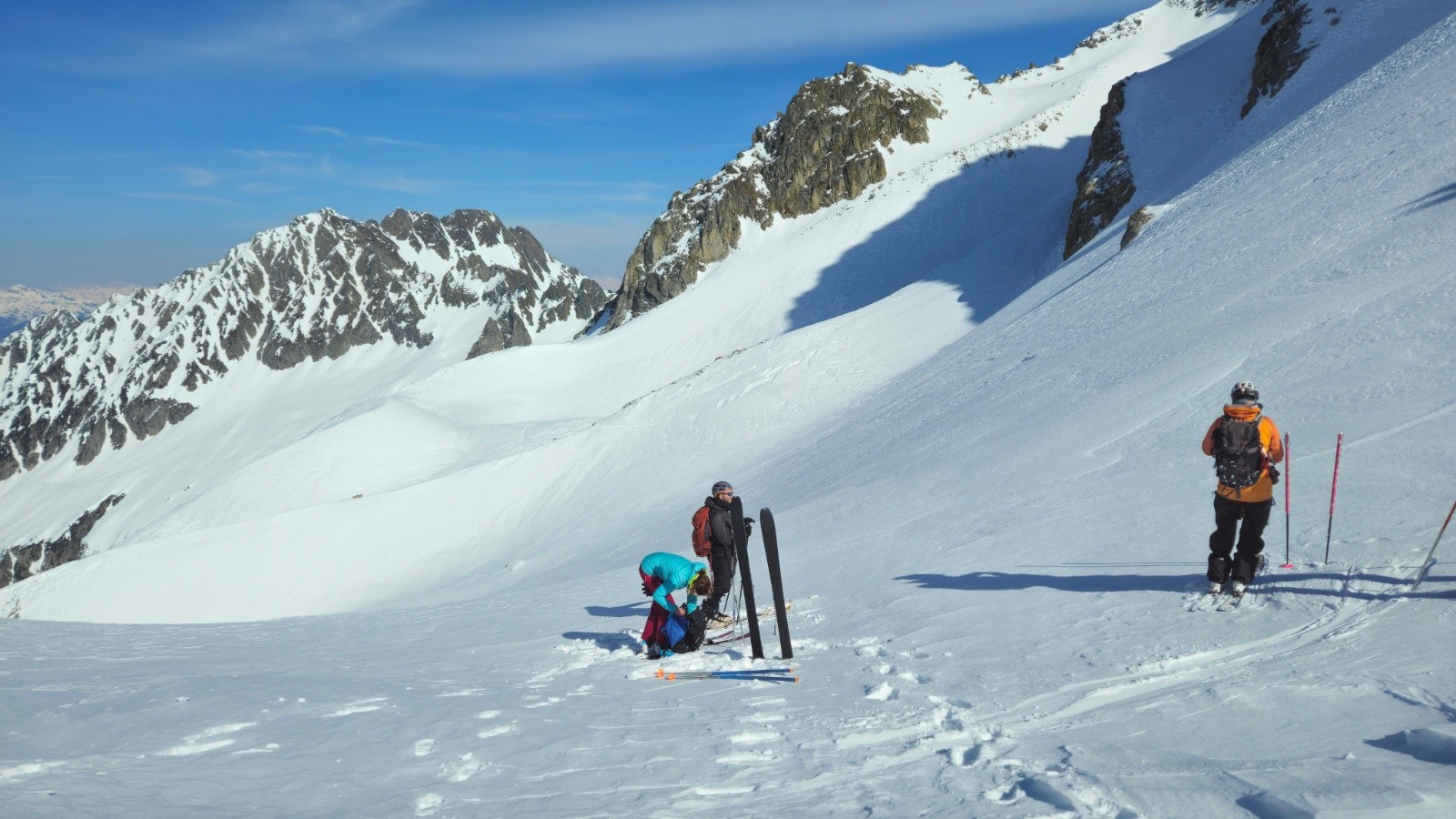 col du crozet vers le NE 