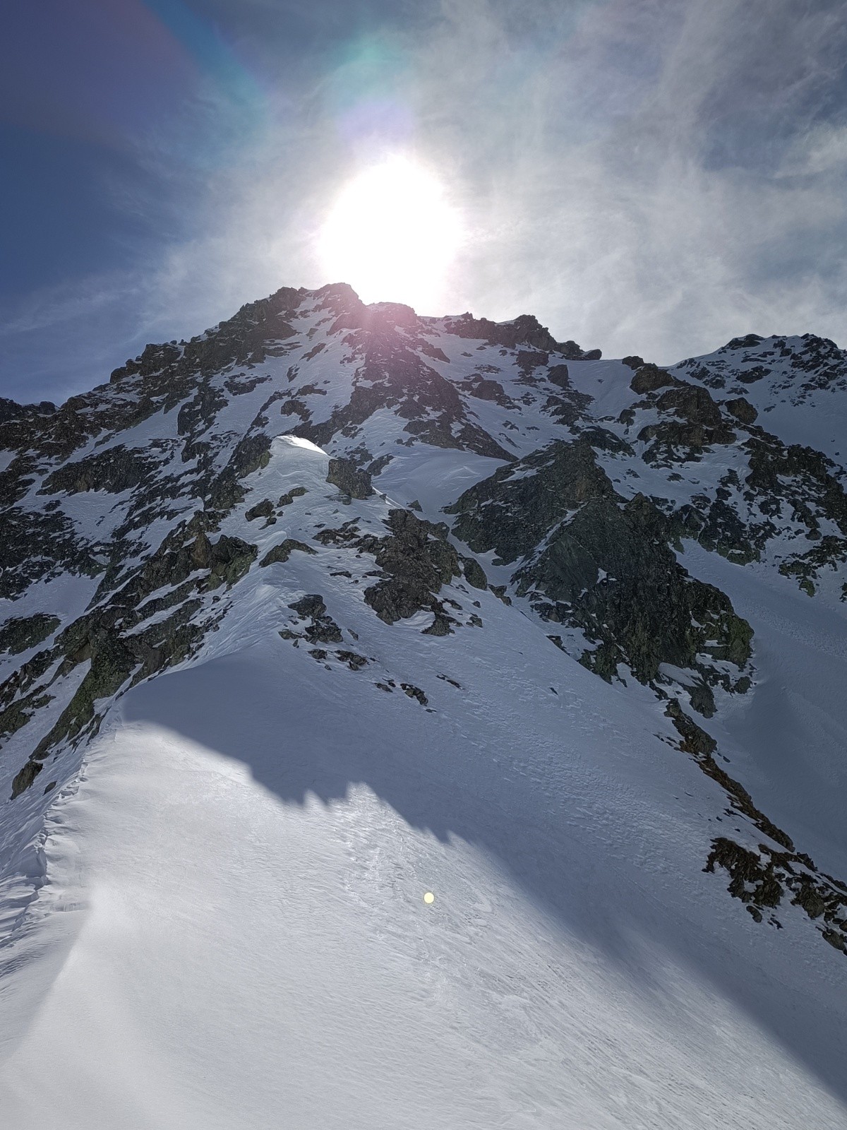 Au col de la Bourbiere  