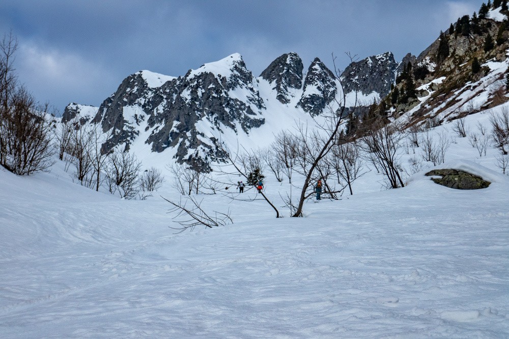 dans le vallon de la Pierre