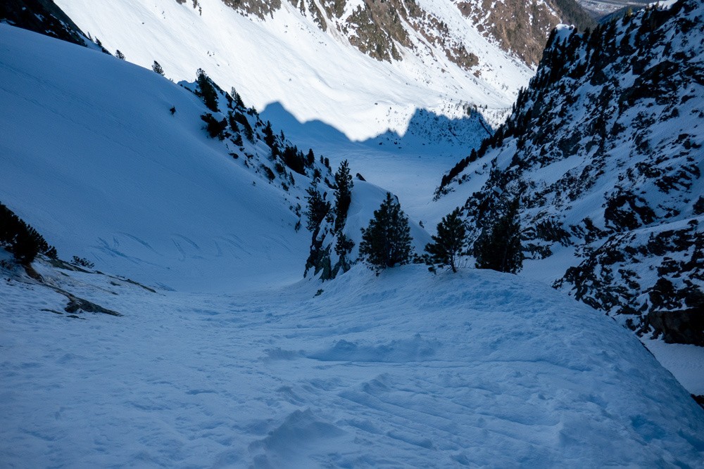 l'option qui evite le ressaut en glace