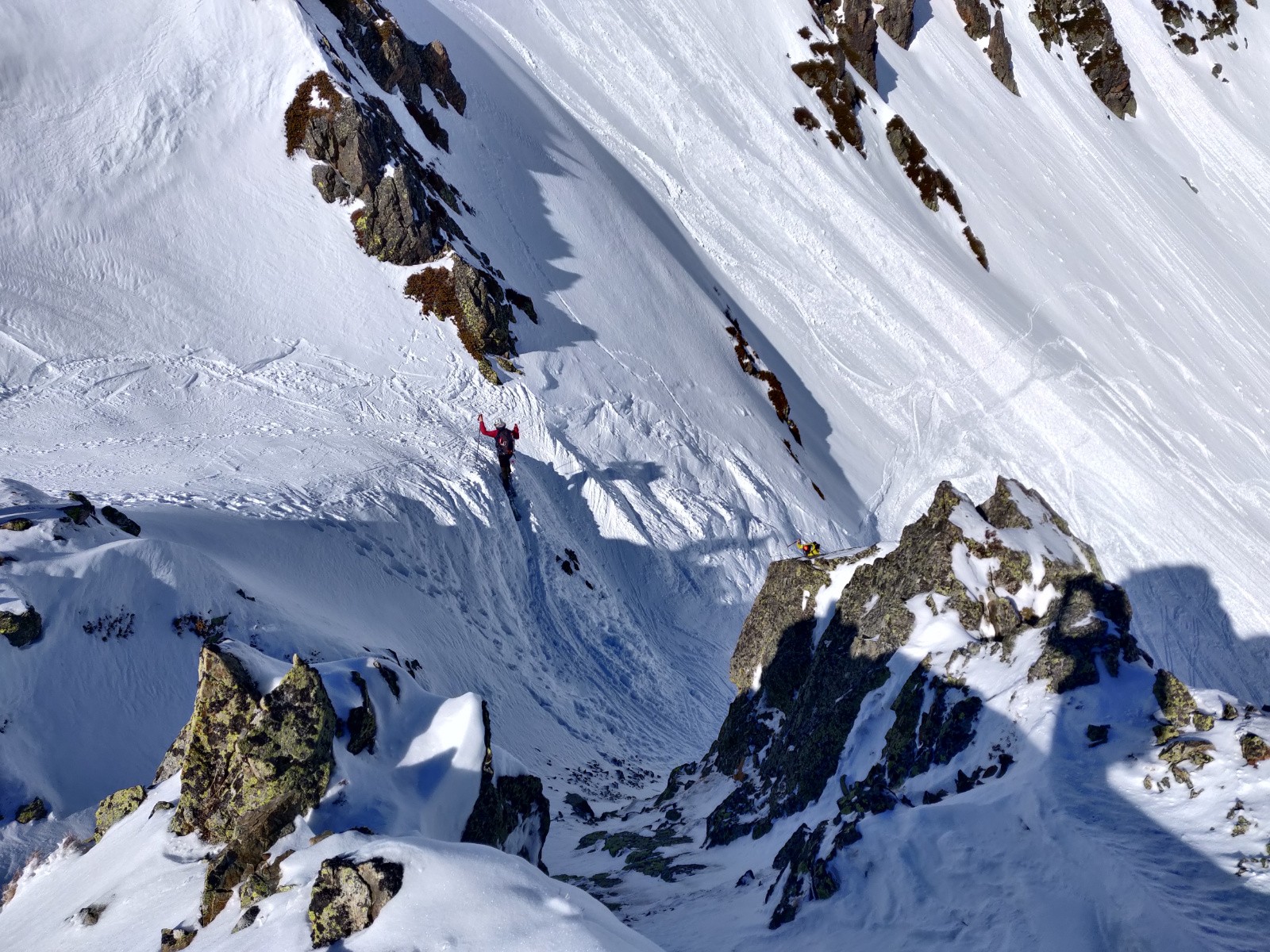 fin de la montée E du col de la Fenetre 