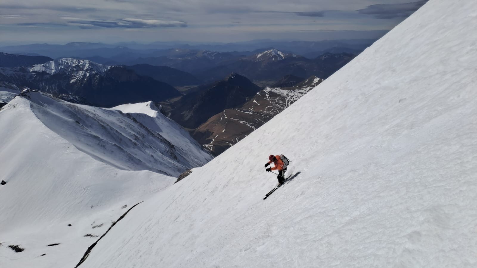 On assure la première pente expo 