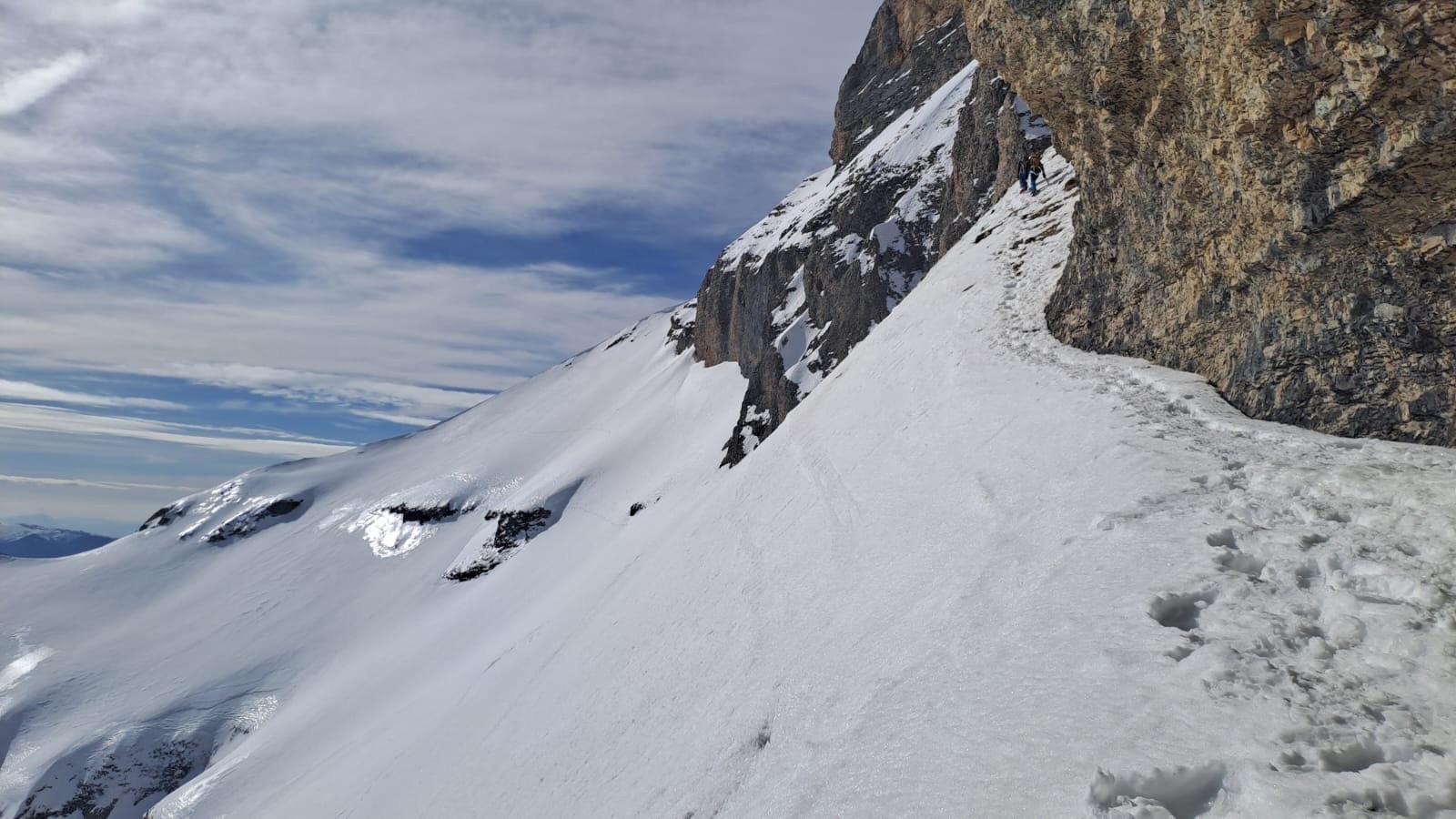 Passage mixte expo, faut pas glisser... 