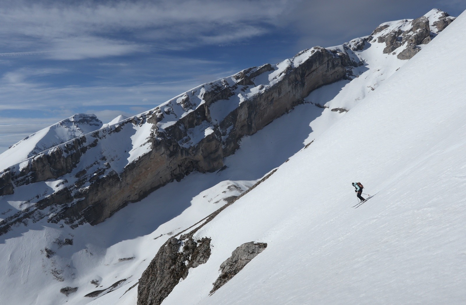                                Crête d'Oriol, versant Sud