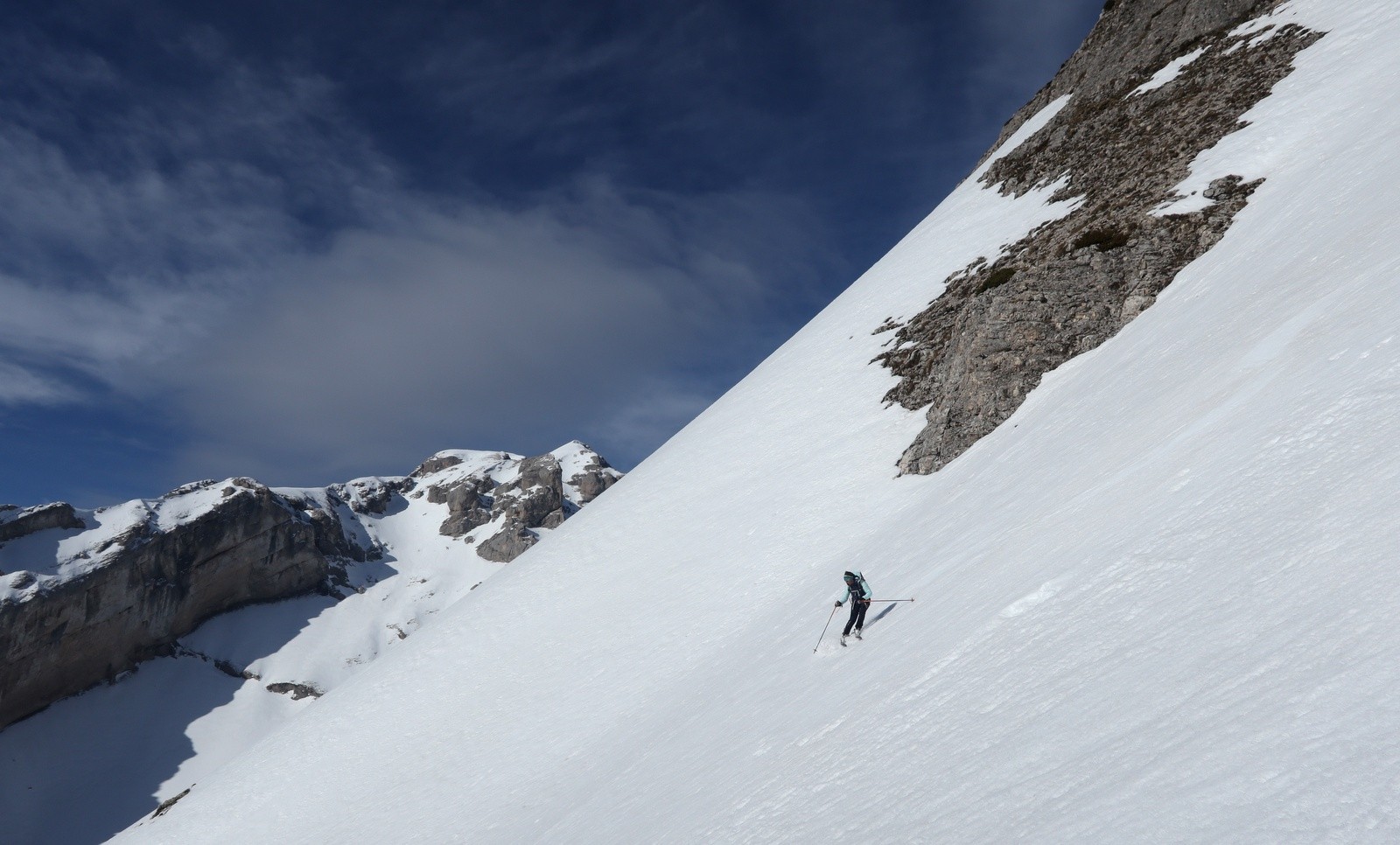                                Crête d'Oriol, versant Sud