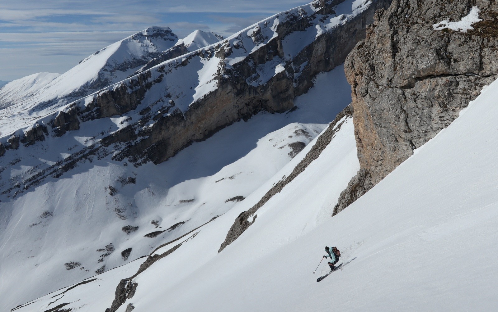Crête d'Oriol, versant Sud