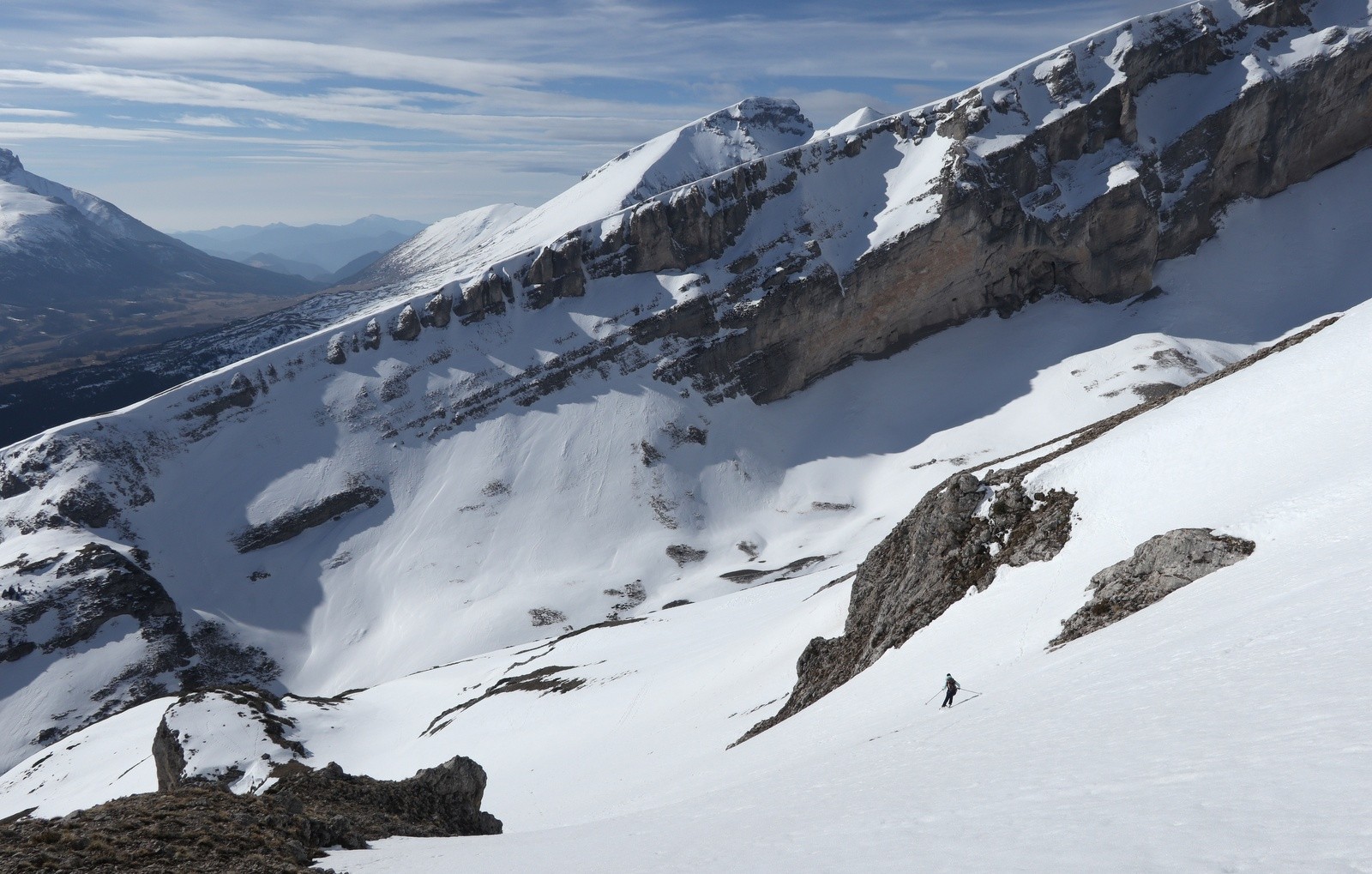                                Crête d'Oriol, versant Sud