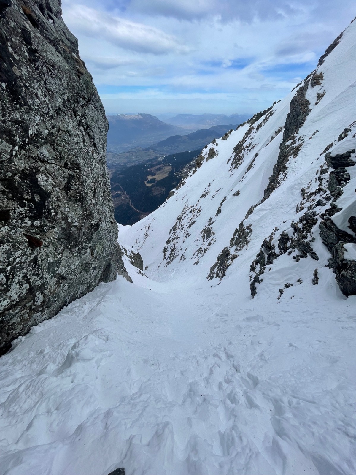 Couloir N brèche du Ferrouillet