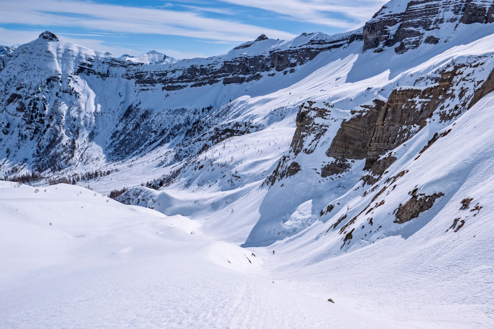 J3 descente du bas du ravin de la Venasque