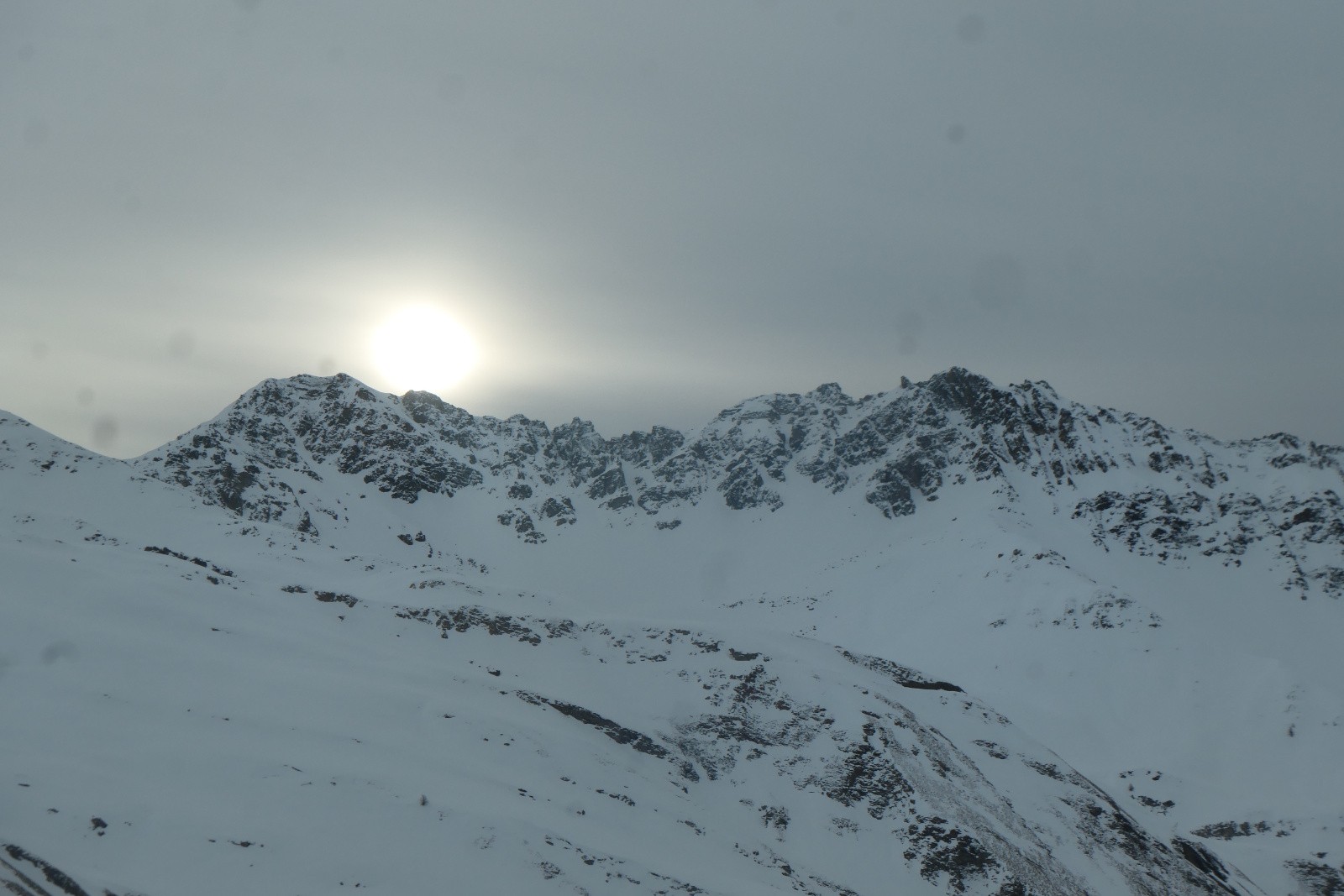 Lever de soleil pâle 