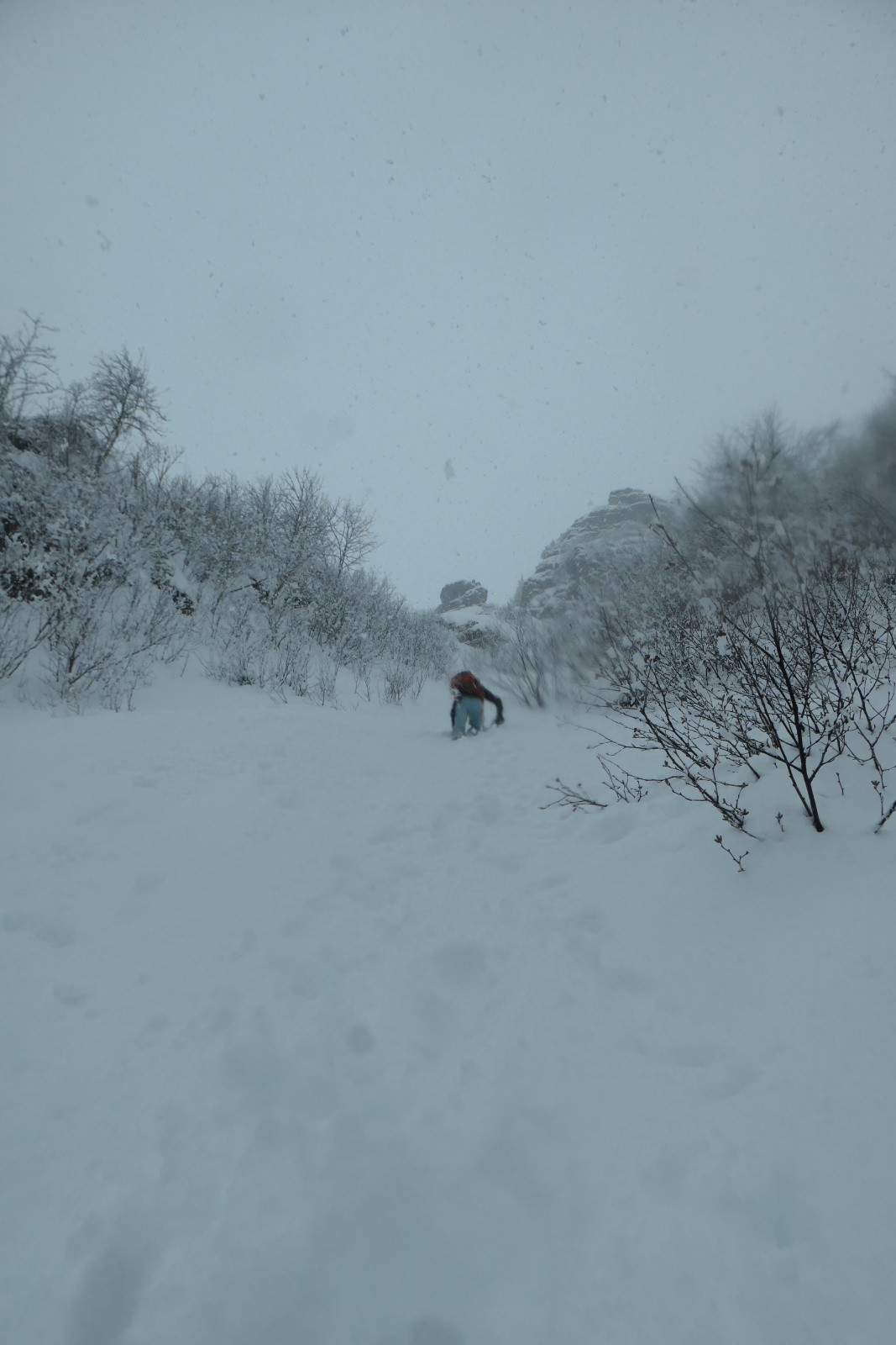 Ca brasse plus qu'imaginé (40 à 60cm dans le couloir !!) 