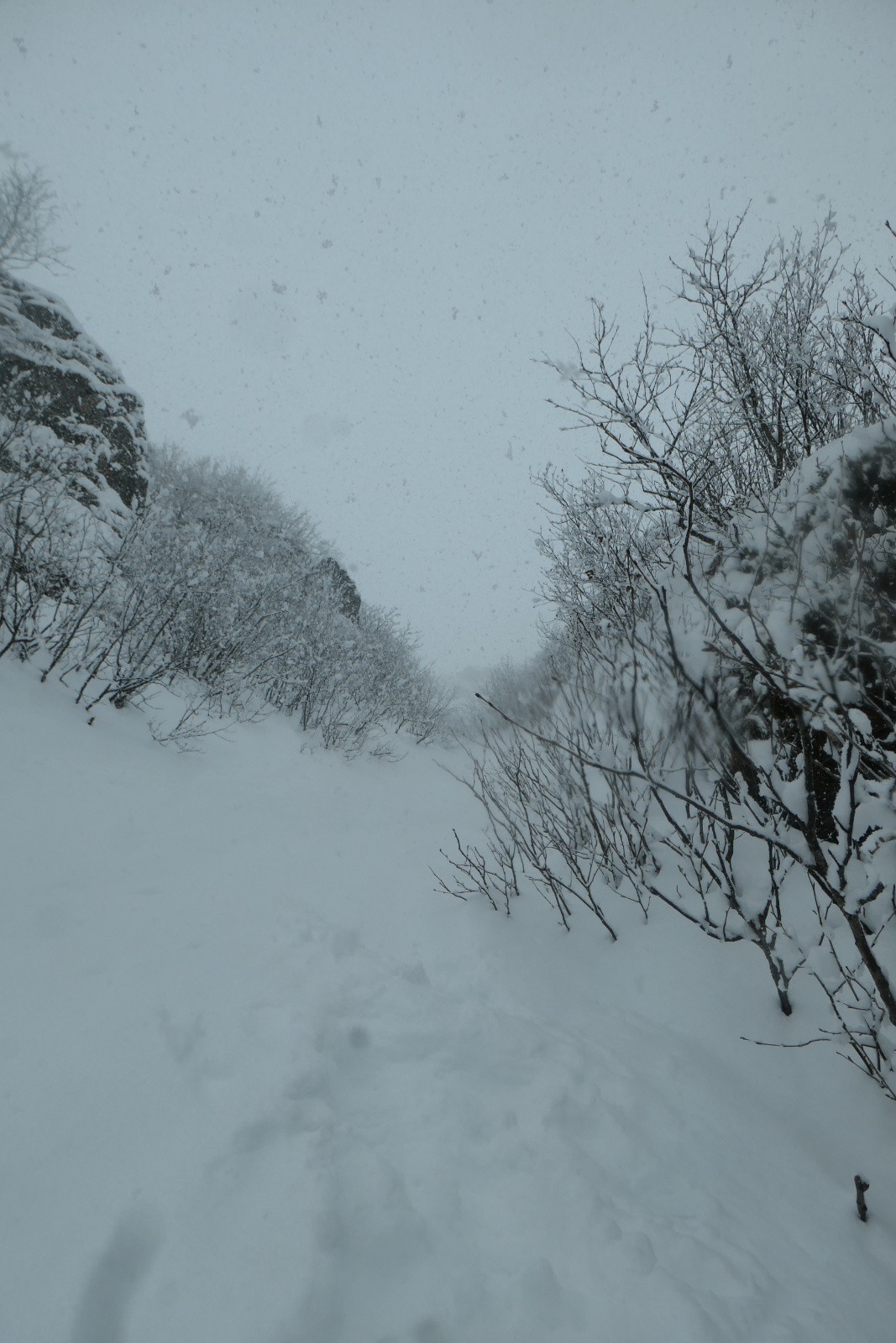 Stop ici après avoir pris coup sur coup deux coulées de fraiche&nbsp; 