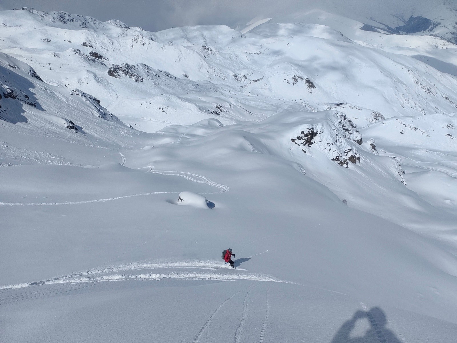 Les pentes de neige pour nous tous seuls&nbsp;