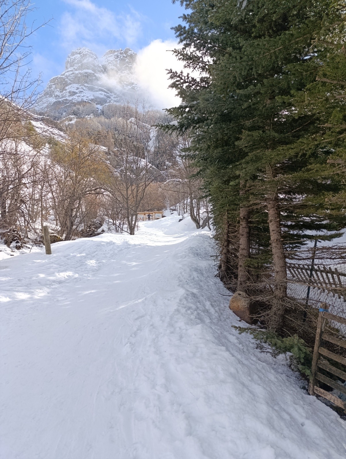 Départ avec soleil&nbsp;&nbsp;