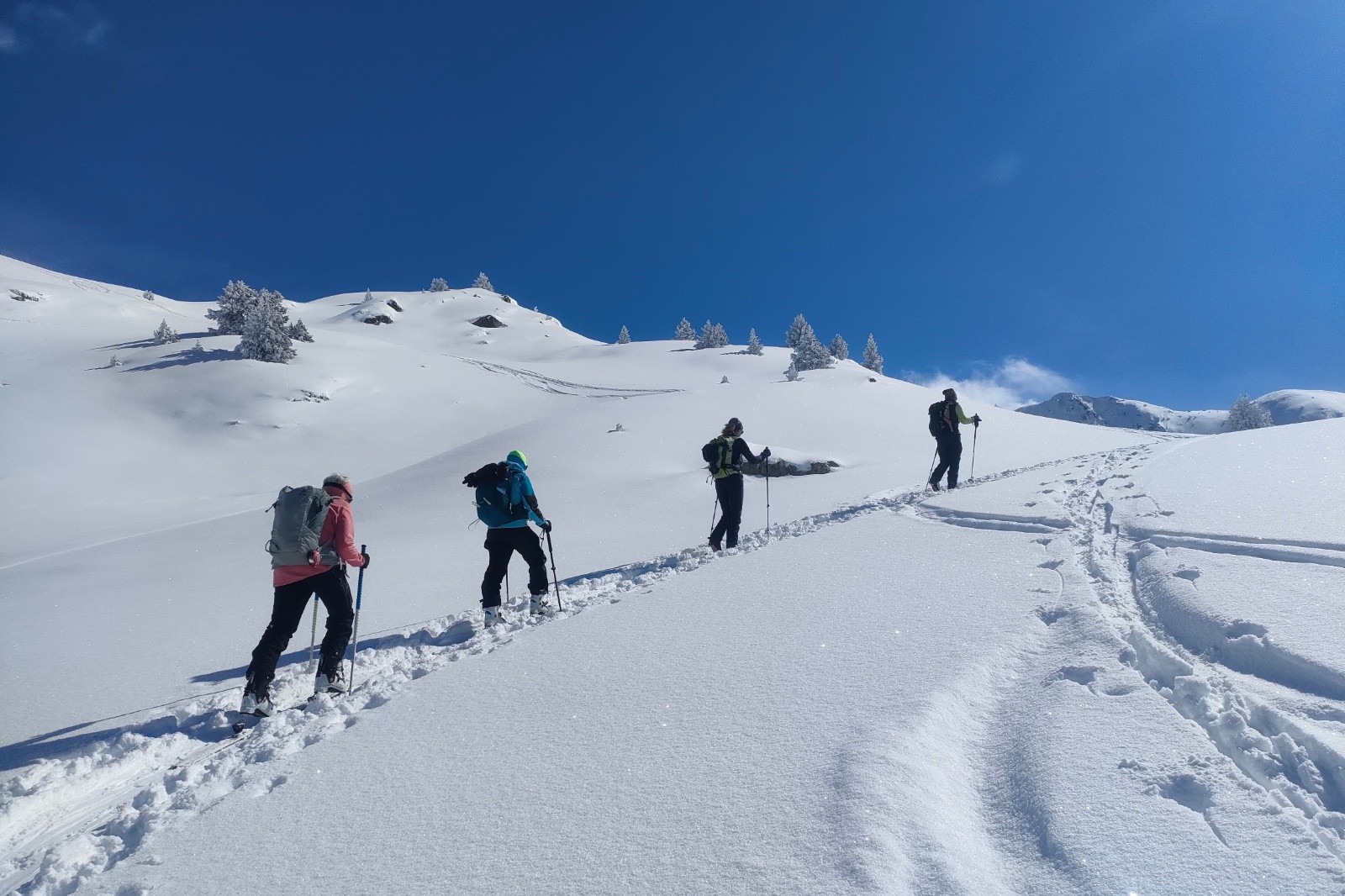 &nbsp;Trace dans la bonne poudreuse&nbsp;