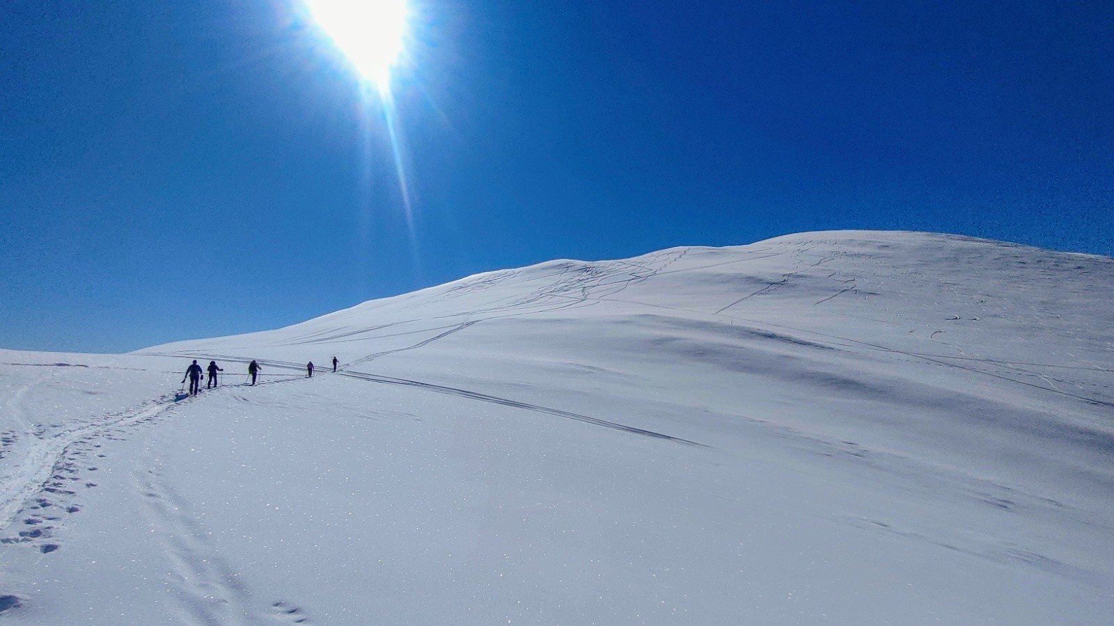 &nbsp;Beaux espaces remplis de poudreuse