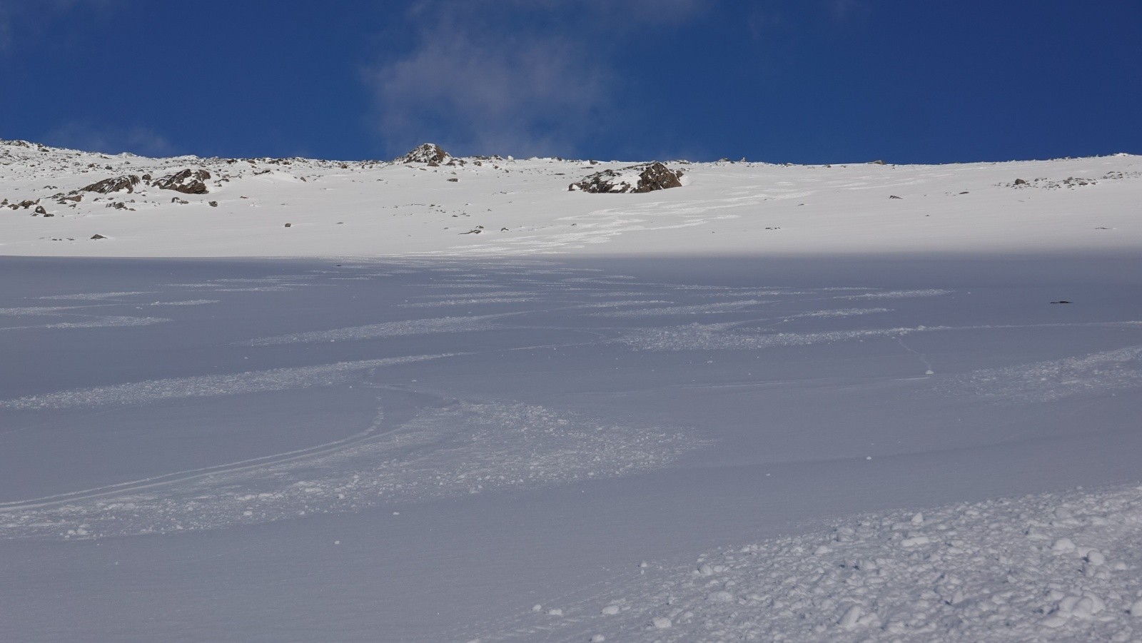 Les conditions de neige étaient bonnes