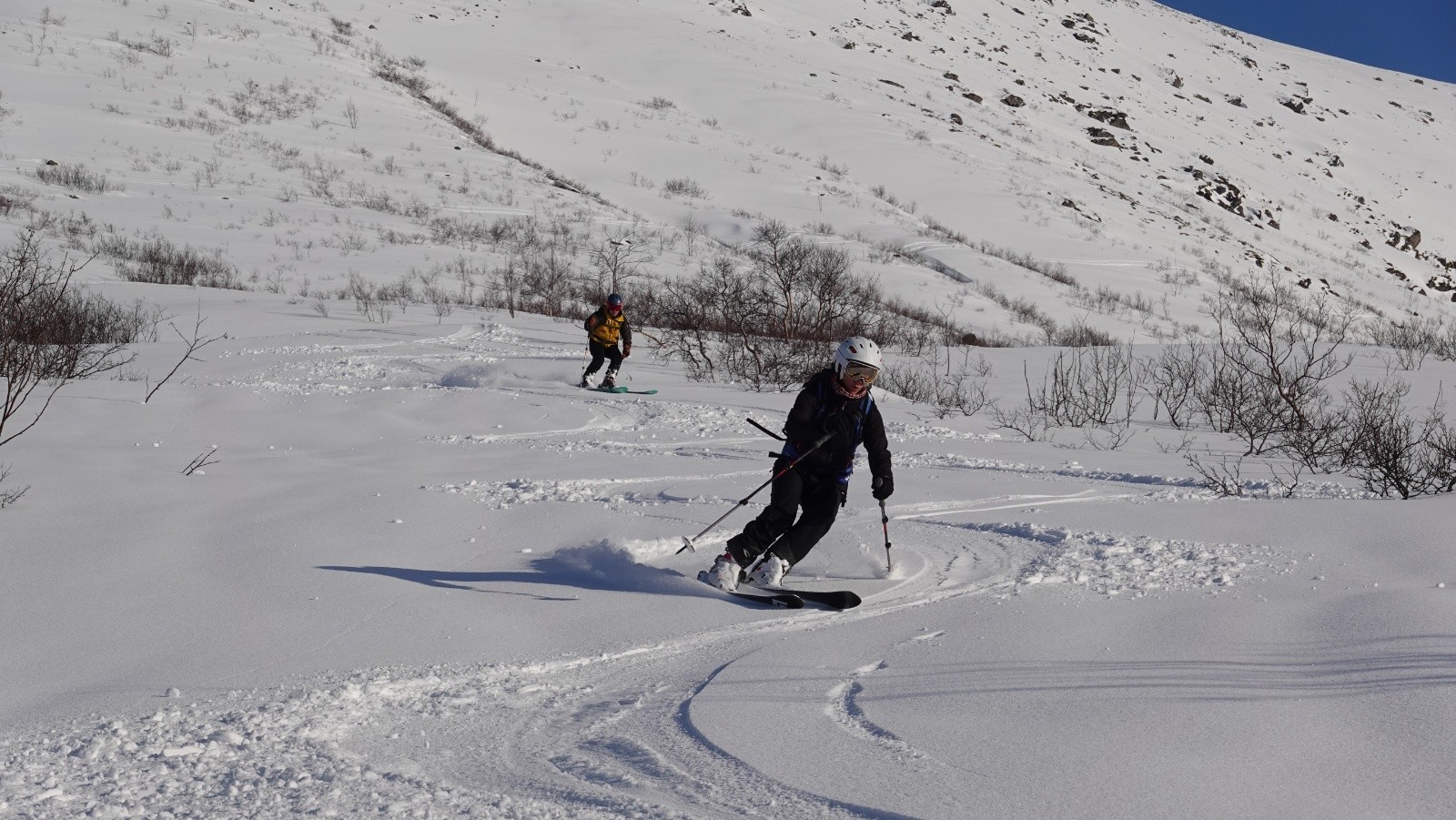 Même plus bas en altitude, la neige est bonne