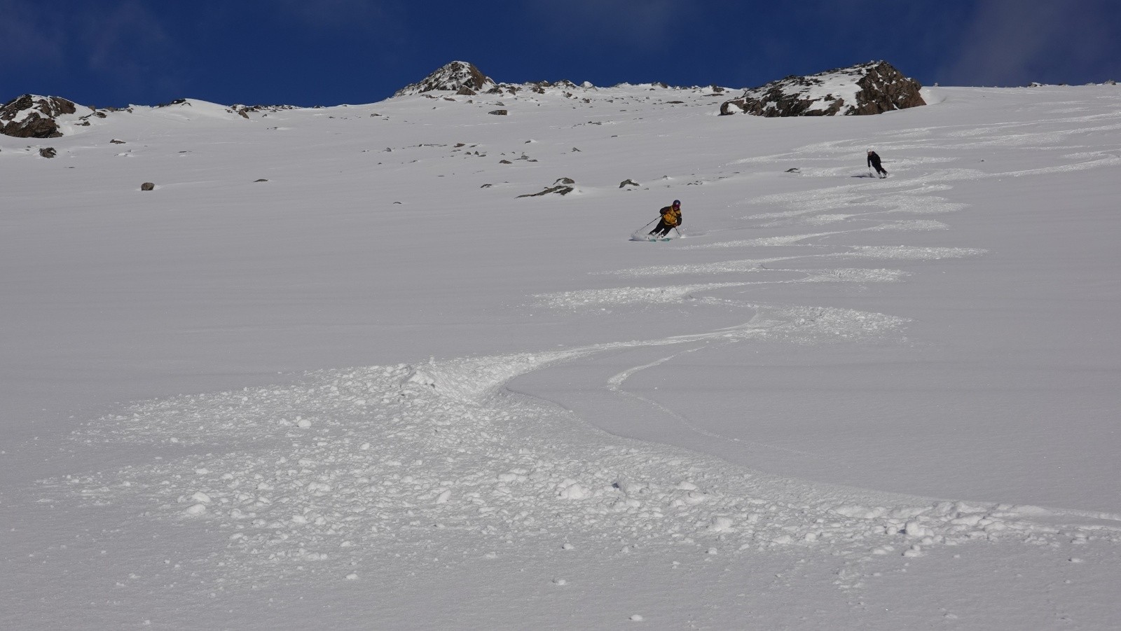 On retrouve de bonnes conditions de neige