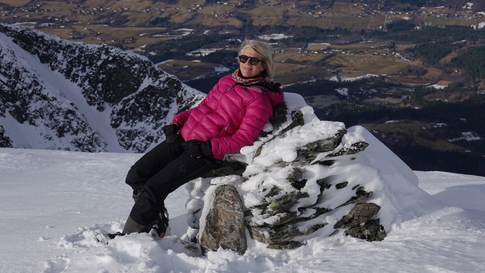 Fannie profite enfin du soleil😉