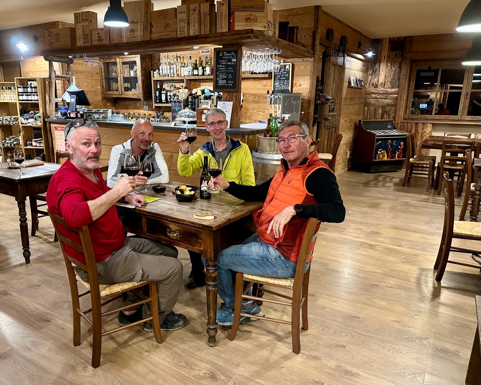 &nbsp;Réconfort à l'auberge des Marmottes