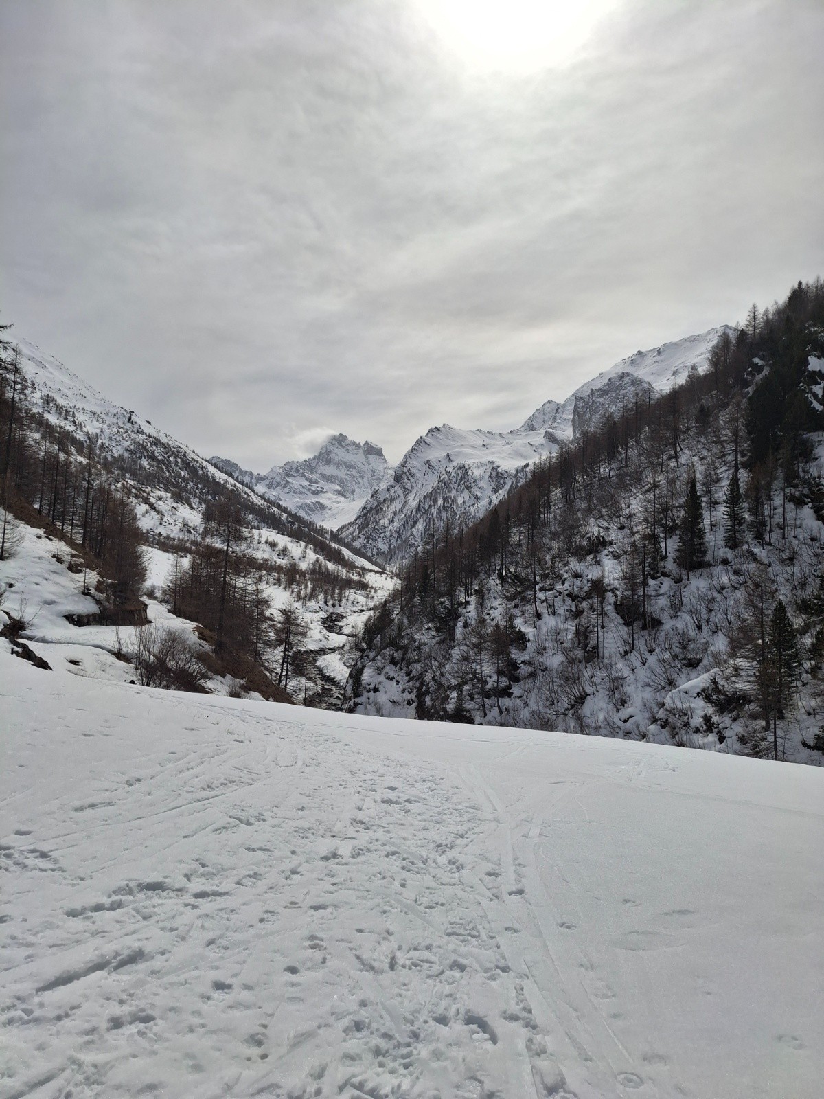 &nbsp;Le Viso au loin