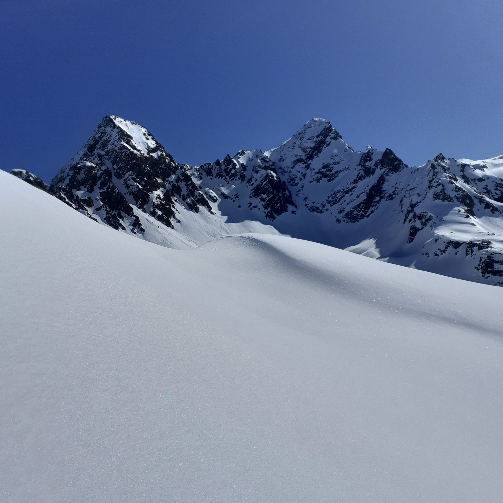 J3, petit et grand Assaly en montant vers le col du Tachuy