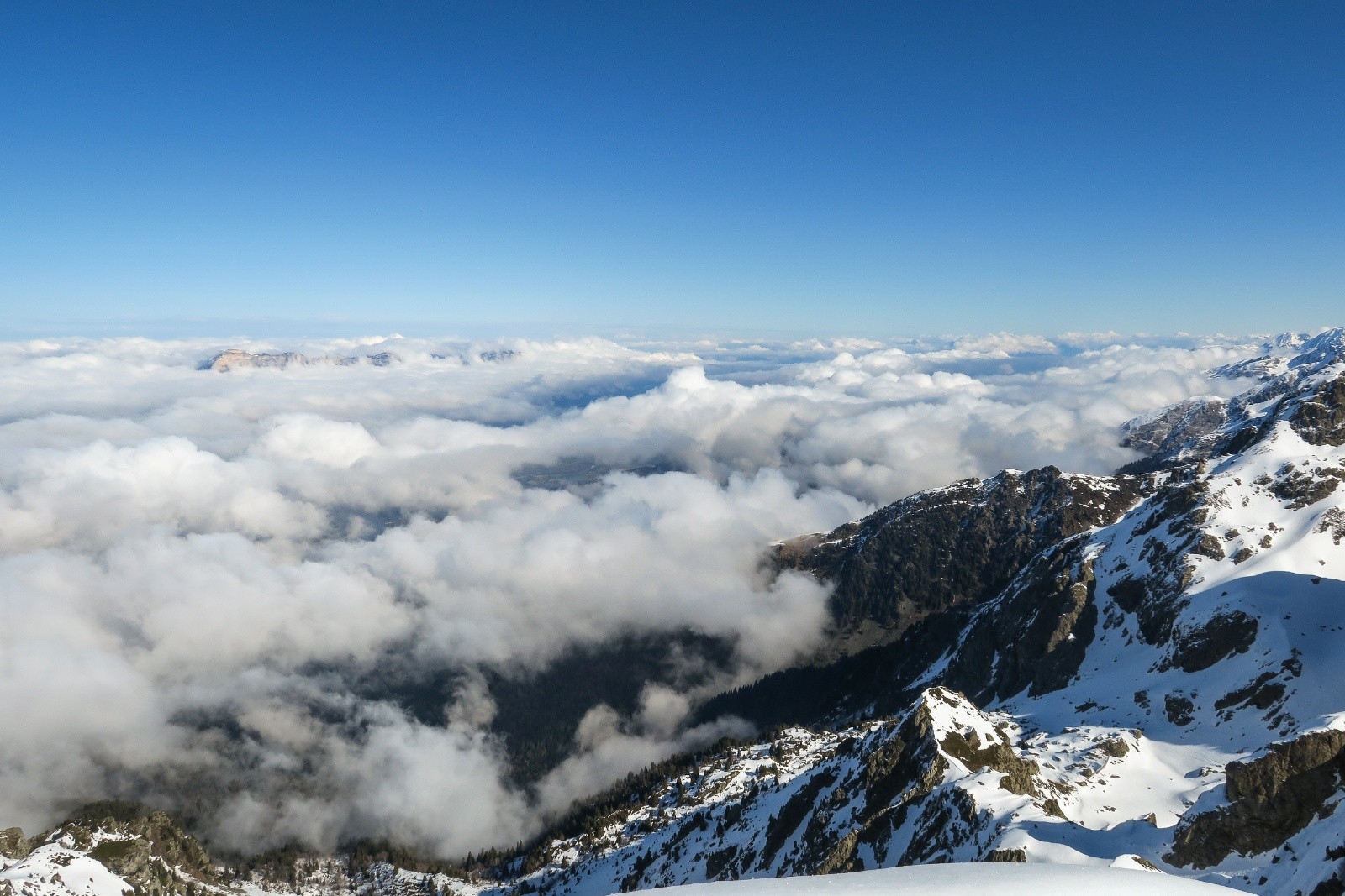 Un petit bout de Dent de Crolles à l'horizon !&nbsp;&nbsp;