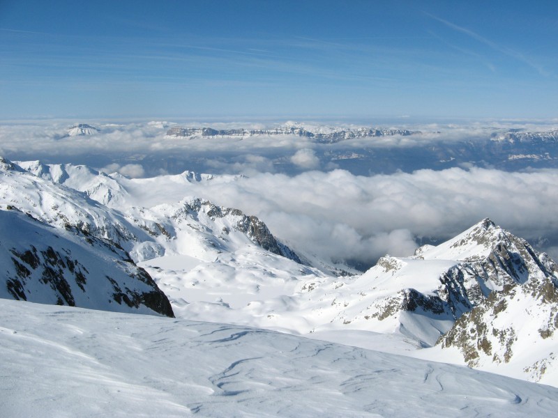 Panorama : Mer de nuage et belle Chartreuse