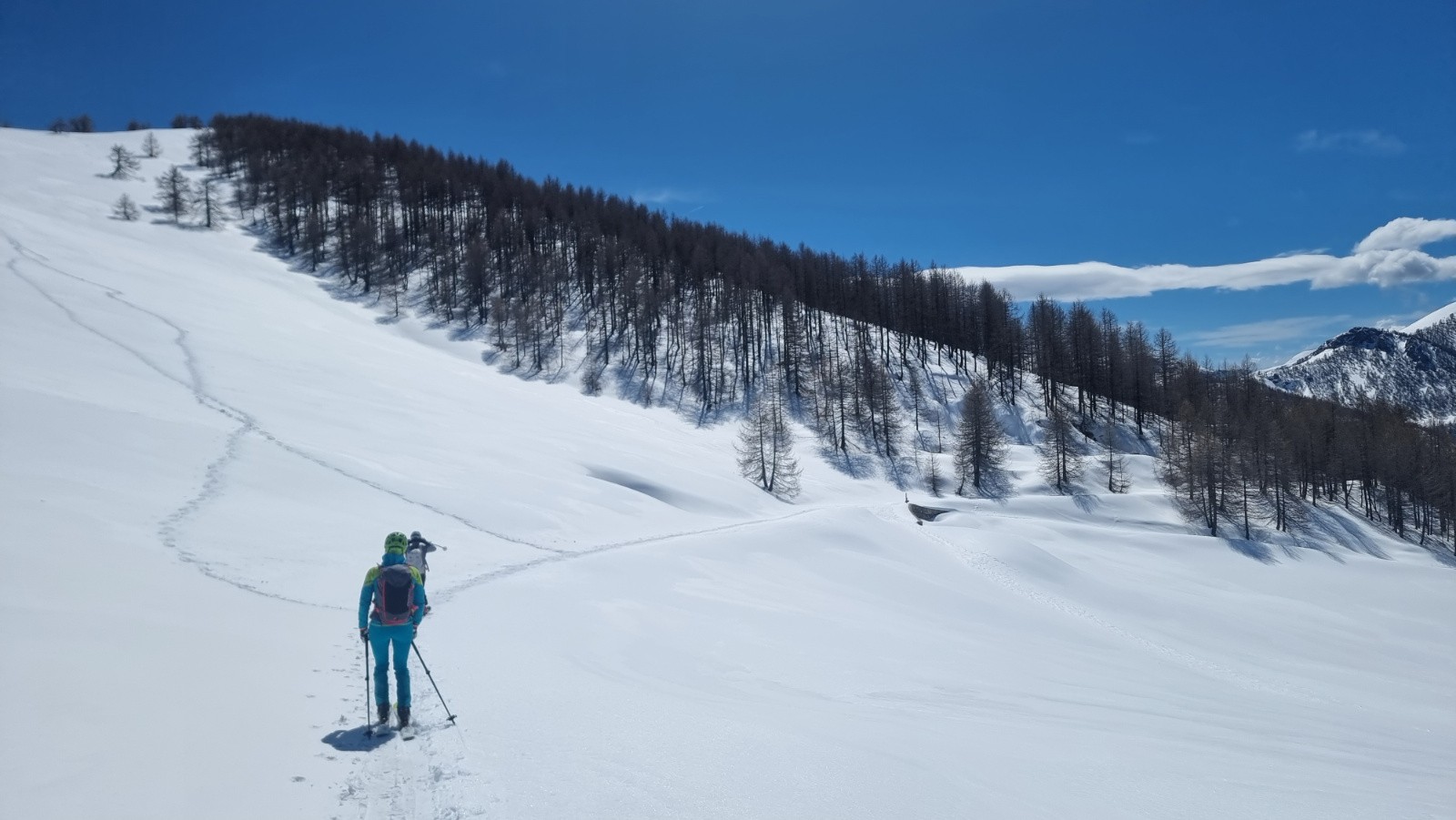 Baisse de Peyrefique au retour 