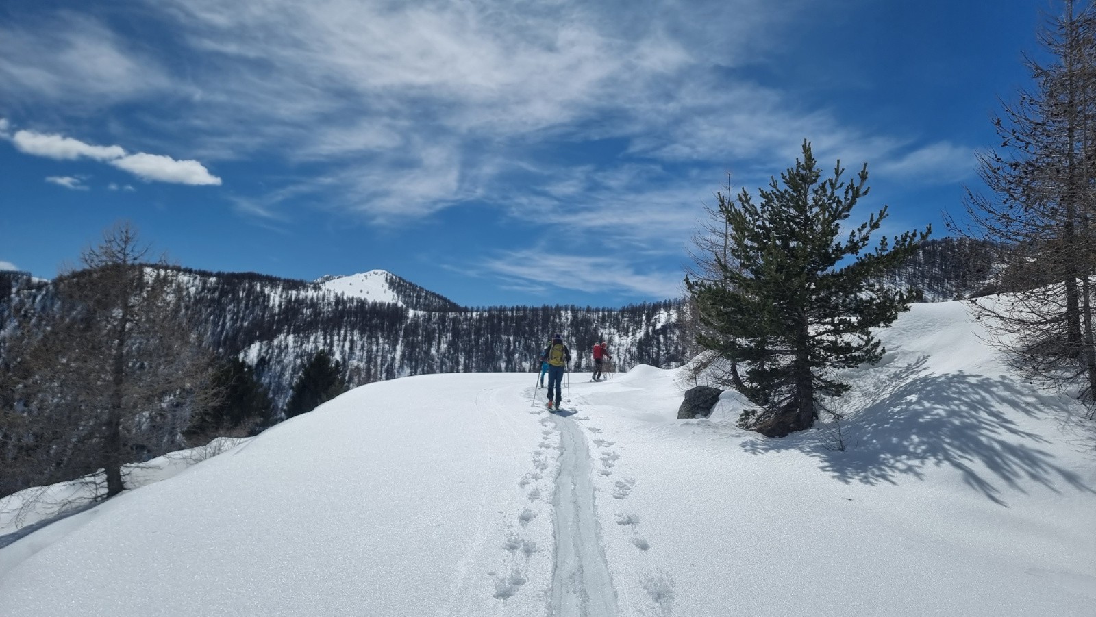 Remontée à la Baisse de Peyrefique en plein cagnard ! 