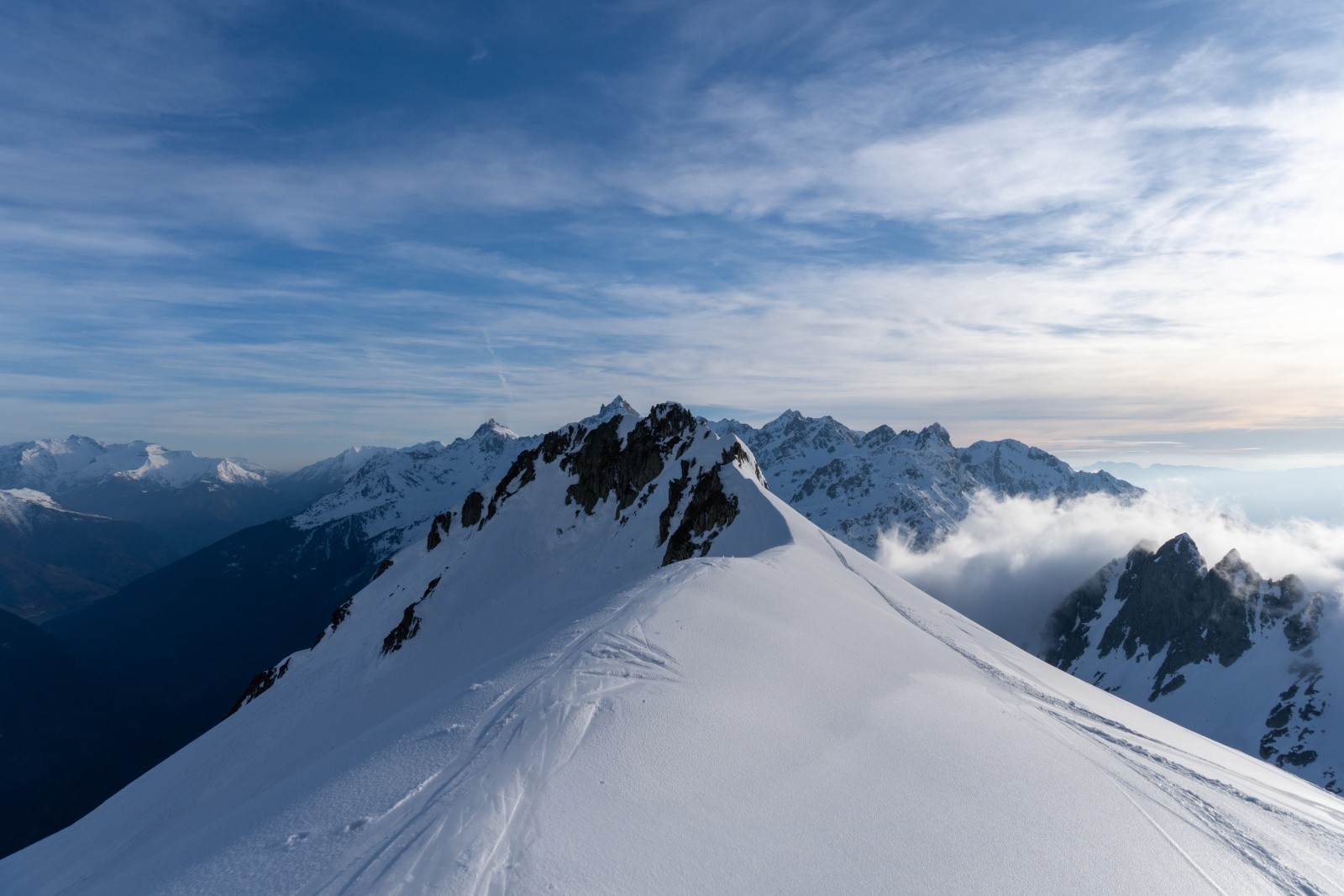 Presque arrivé au Col de la Vache