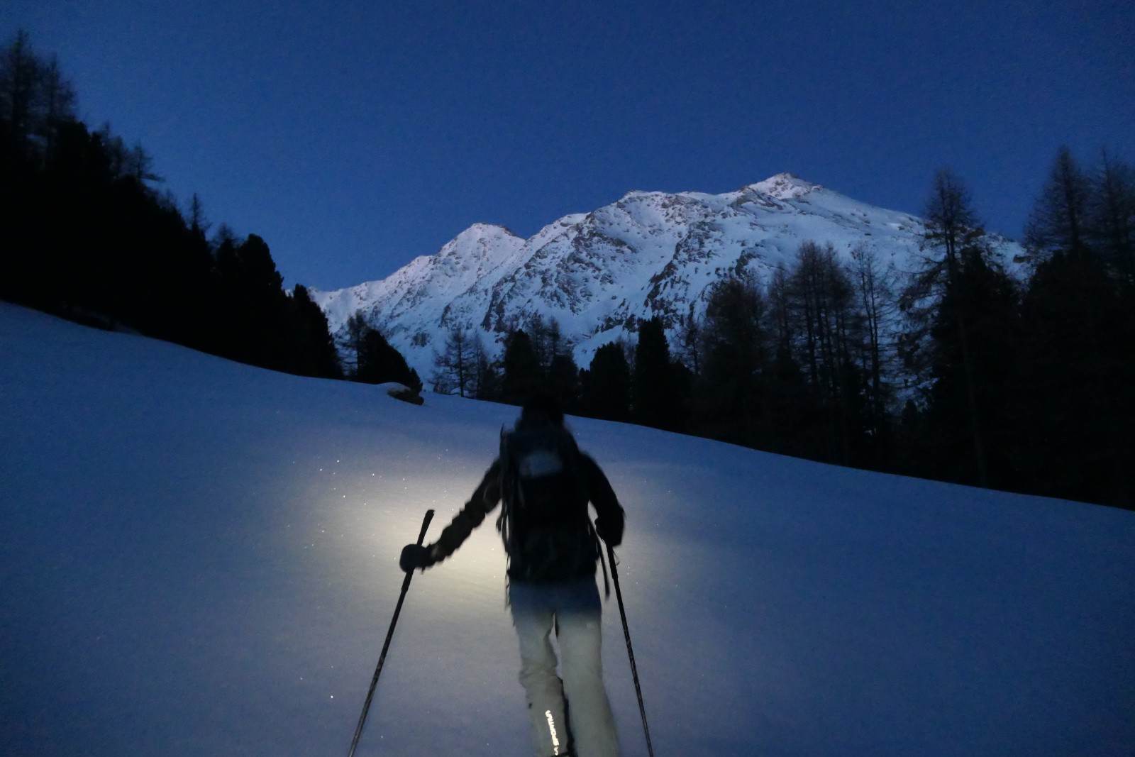Le jour se lève après la balade nocturne 