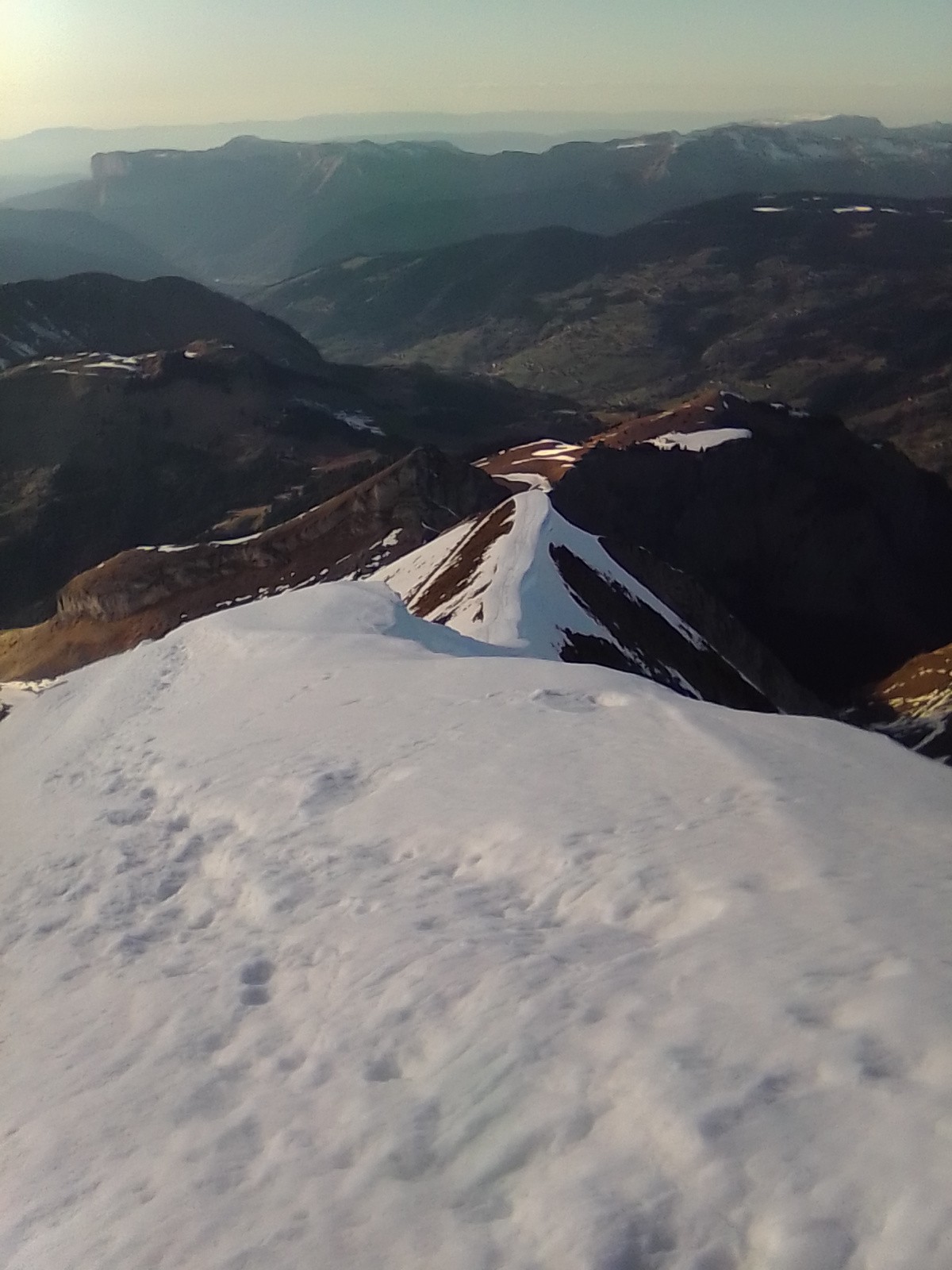 Sommet du Mont Charvin le vendredi