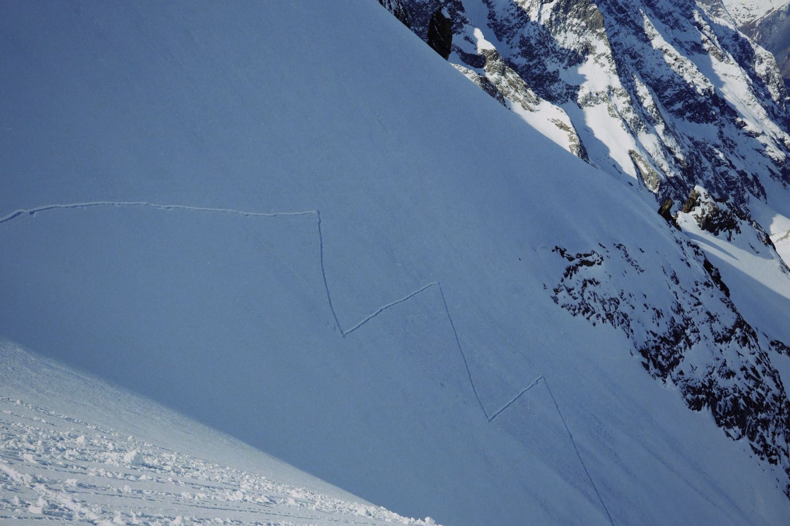 Montée col du replat