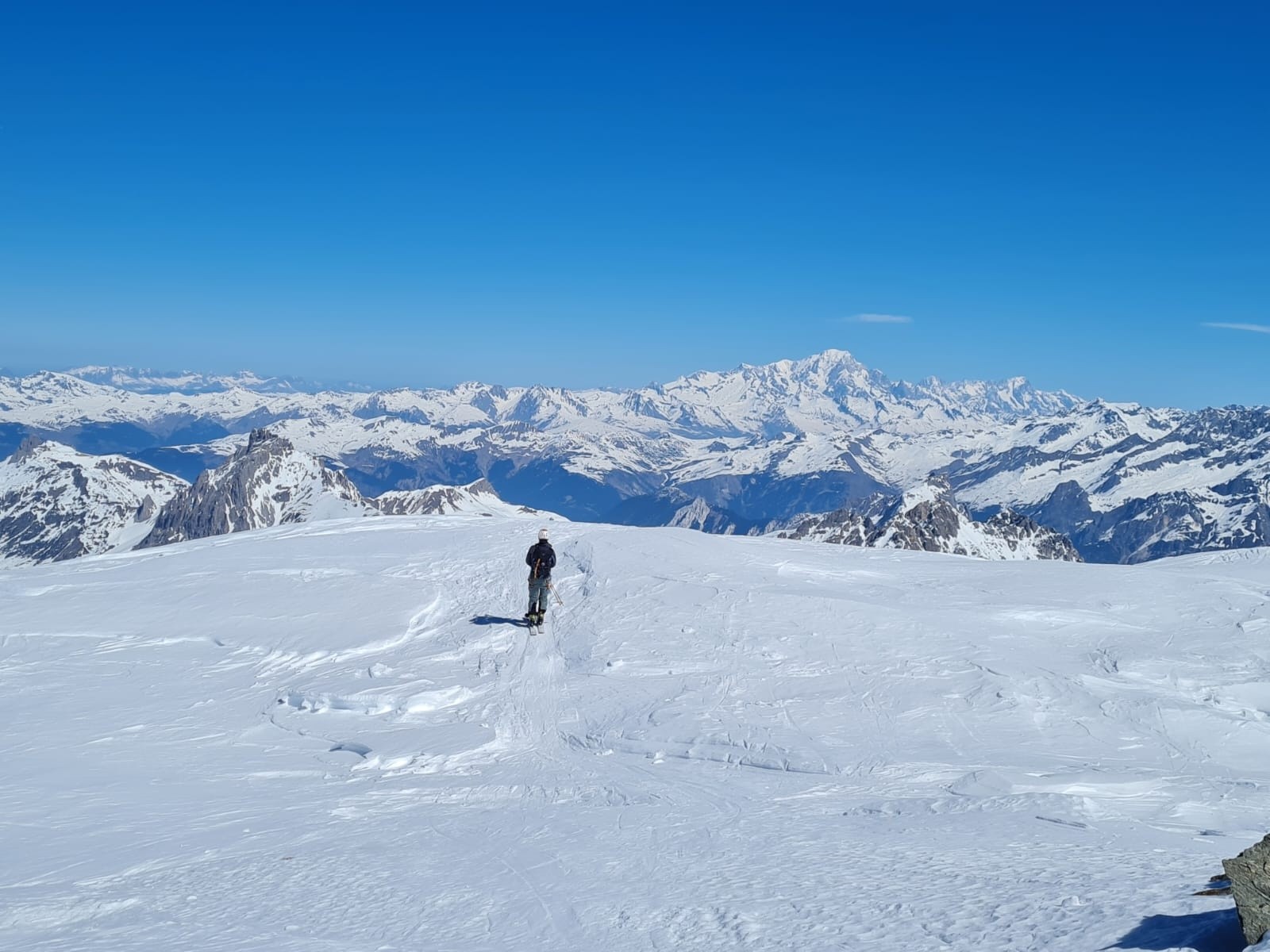 En quittant le Dôme de Polset