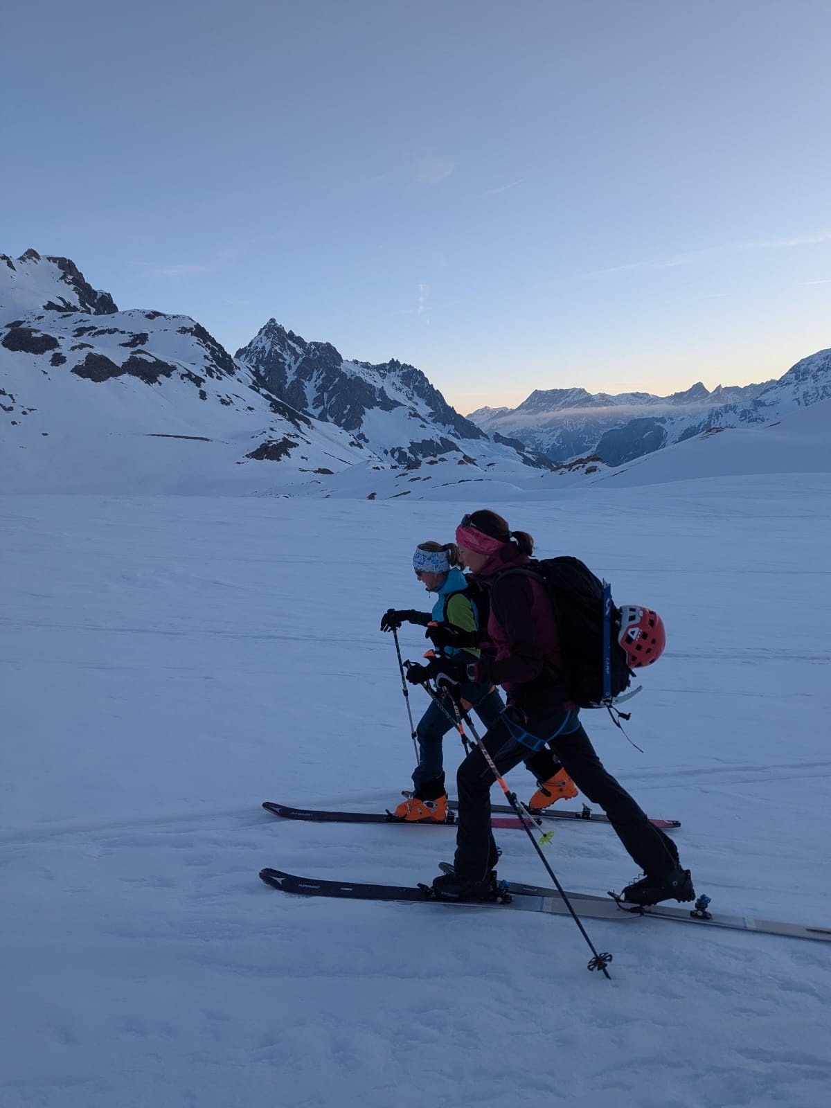 &nbsp;Aux abords du Lac Blanc juste avant le soleil