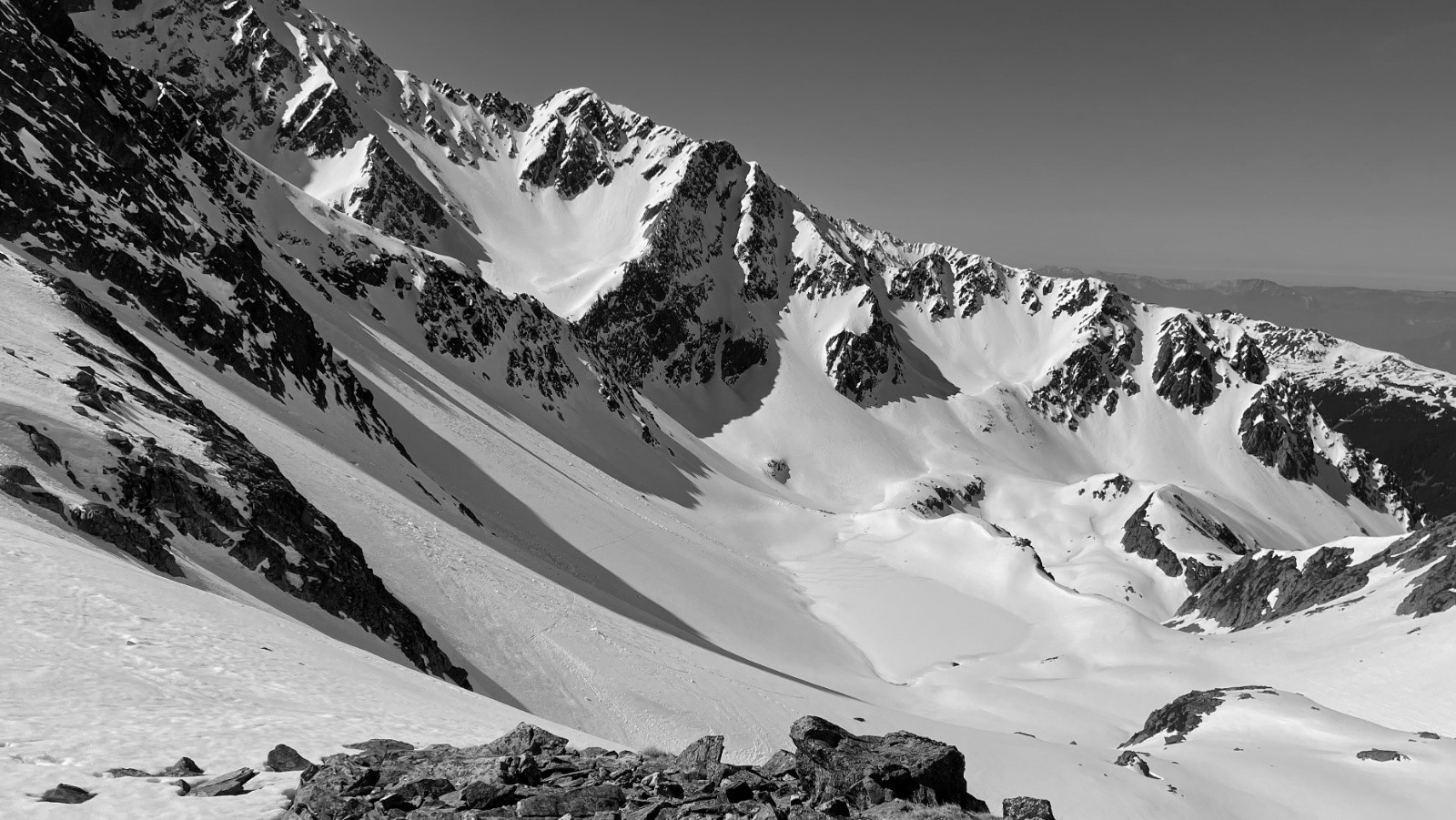 Lac Noir encore en neige 