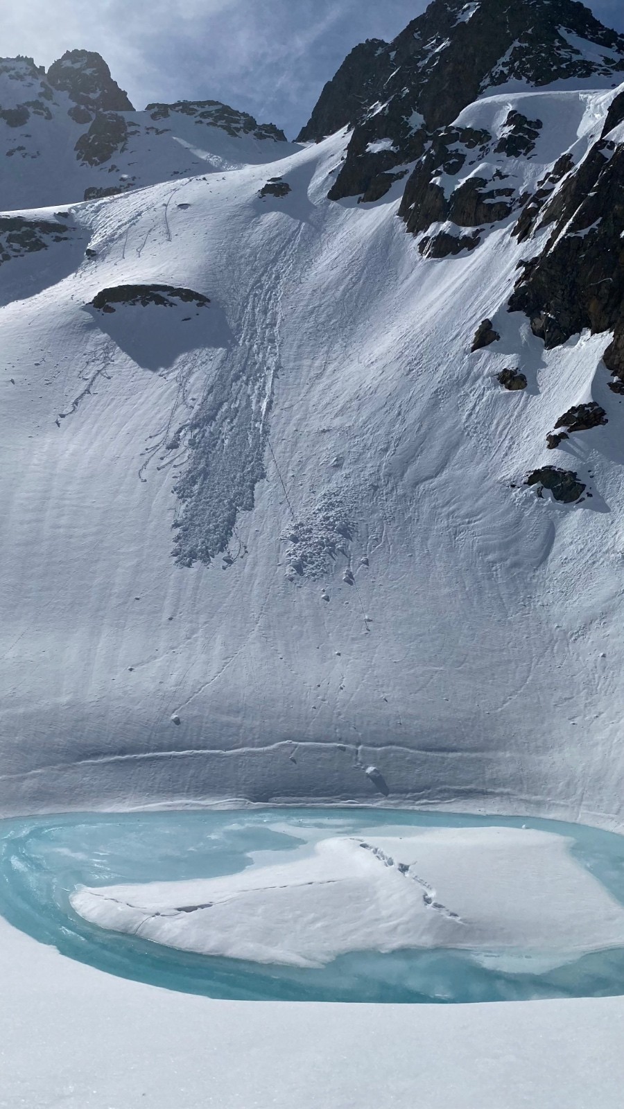 &nbsp;Le Lac Glacé le 4/5/2023 (photo Marind)