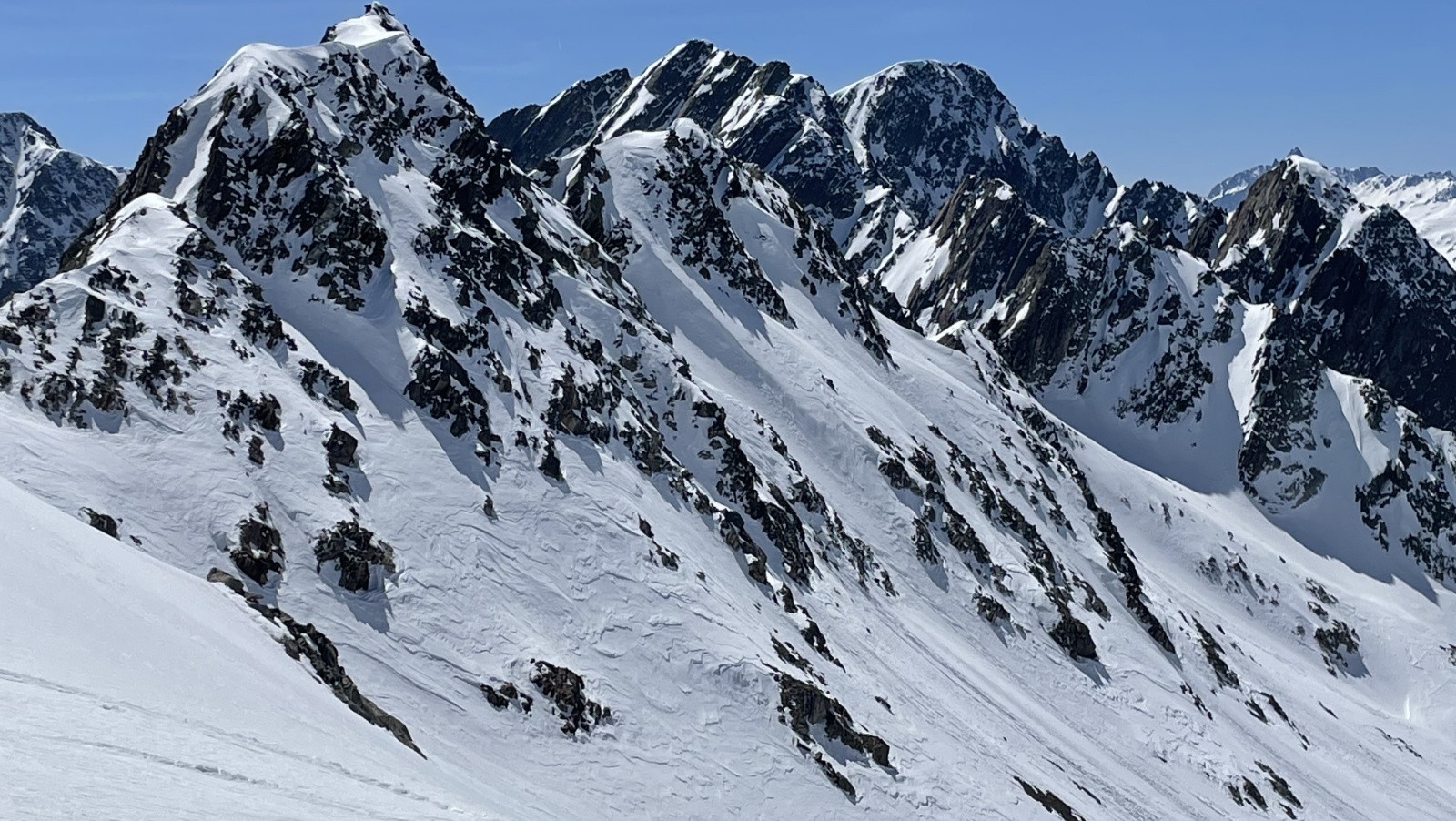 Pic de la Grde Valloire et Crête du Lac Noir