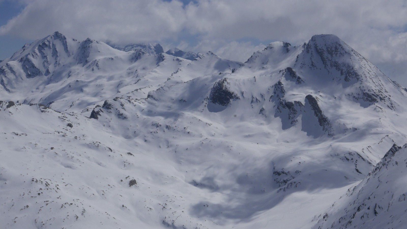 Les sommets du haut Guil.