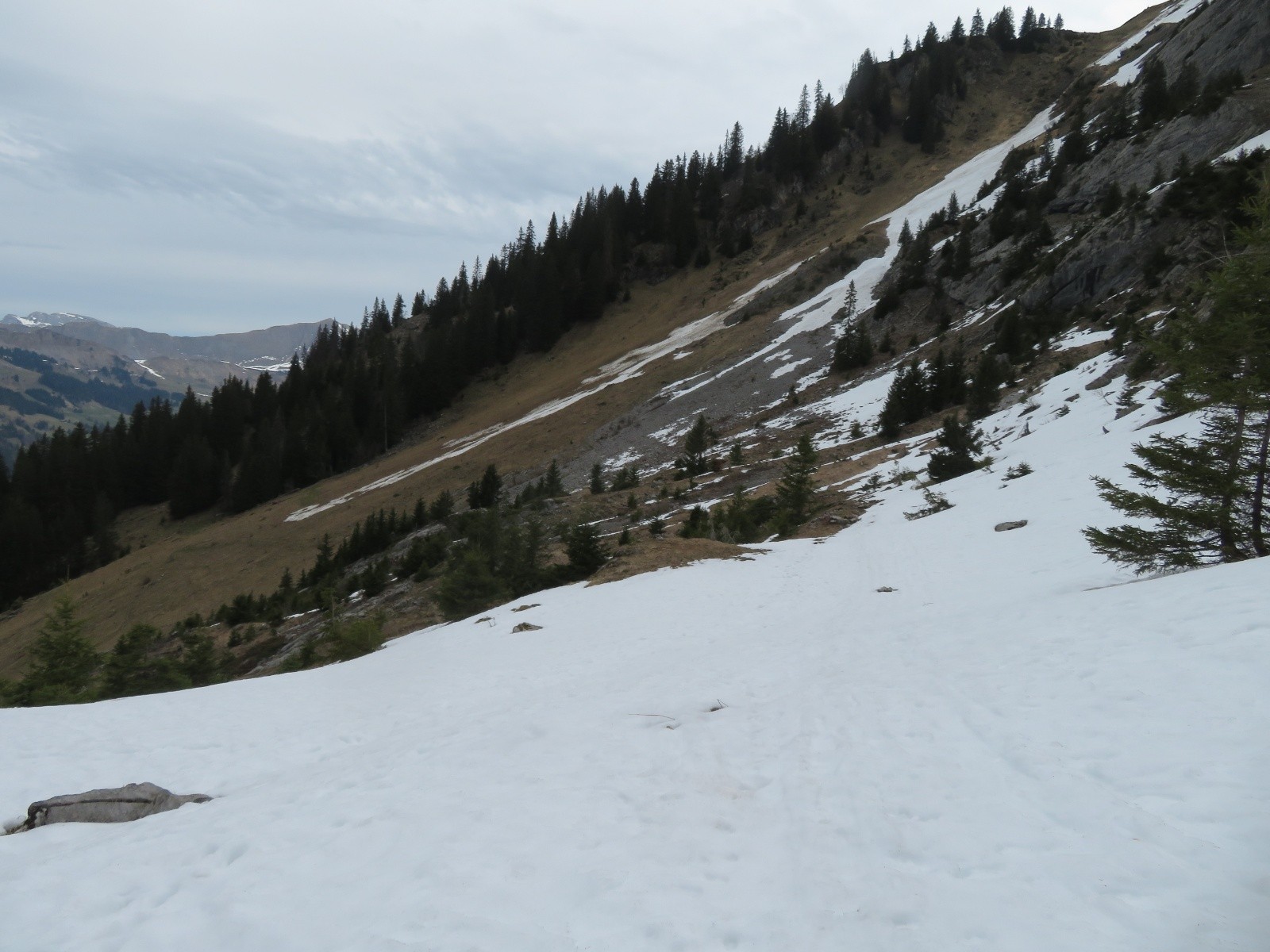 Dernière traversée avant de déchausser&nbsp;