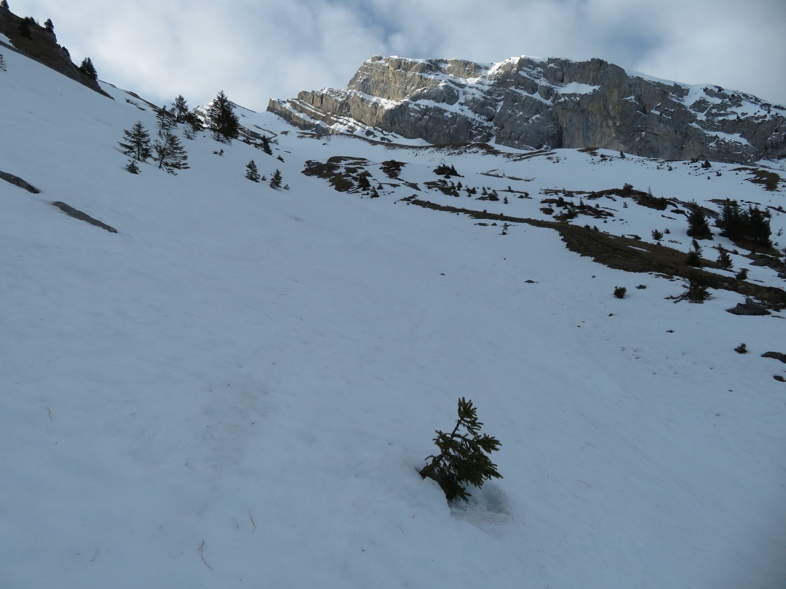Bas de la combe de Bella Cha