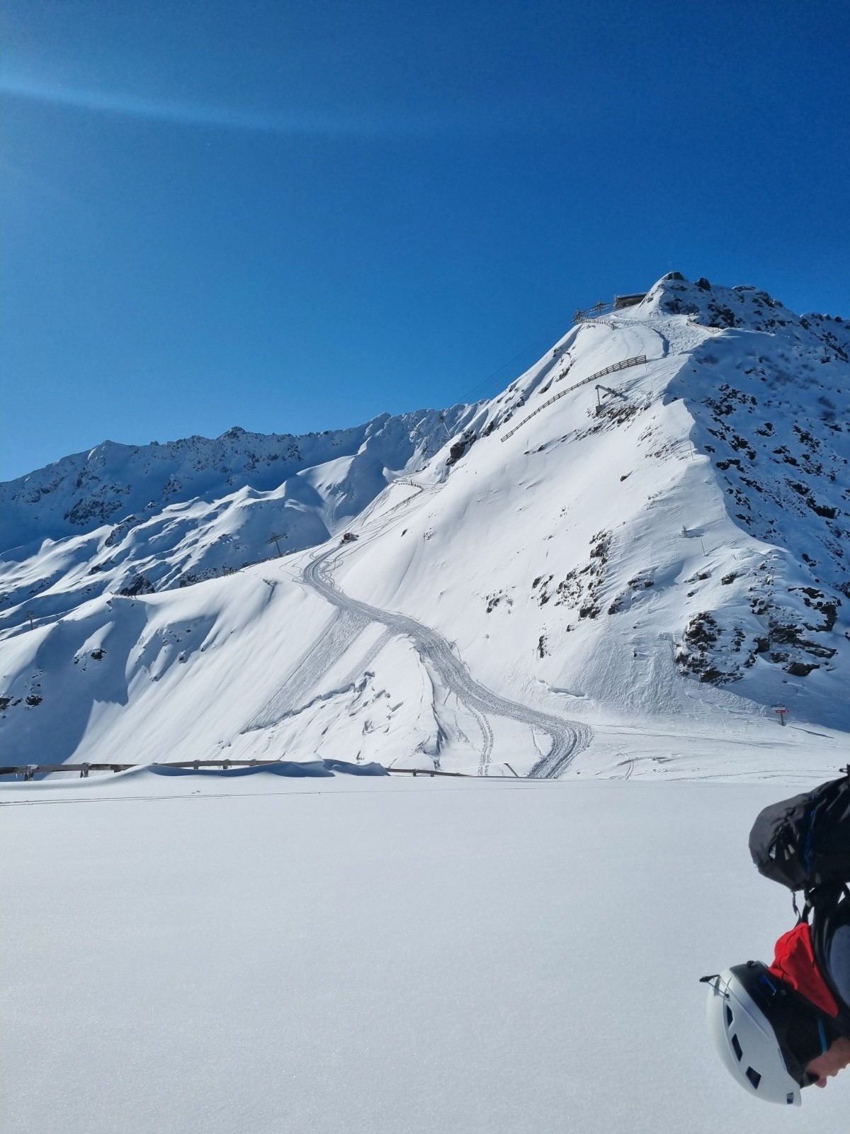 2eme dameuse vers le sommet du Grand cerf