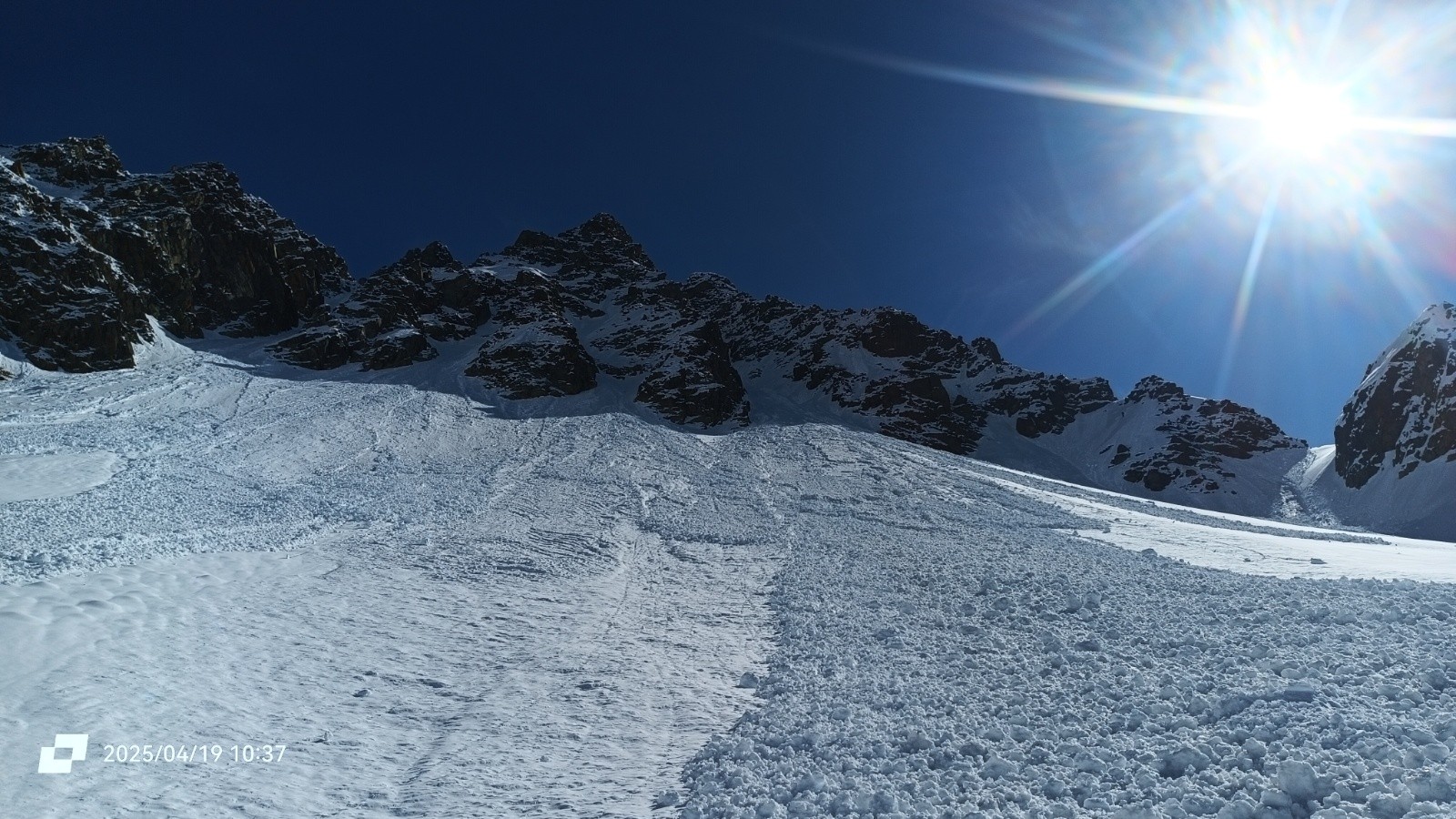 Etat sous le Rocher d'Arguille 