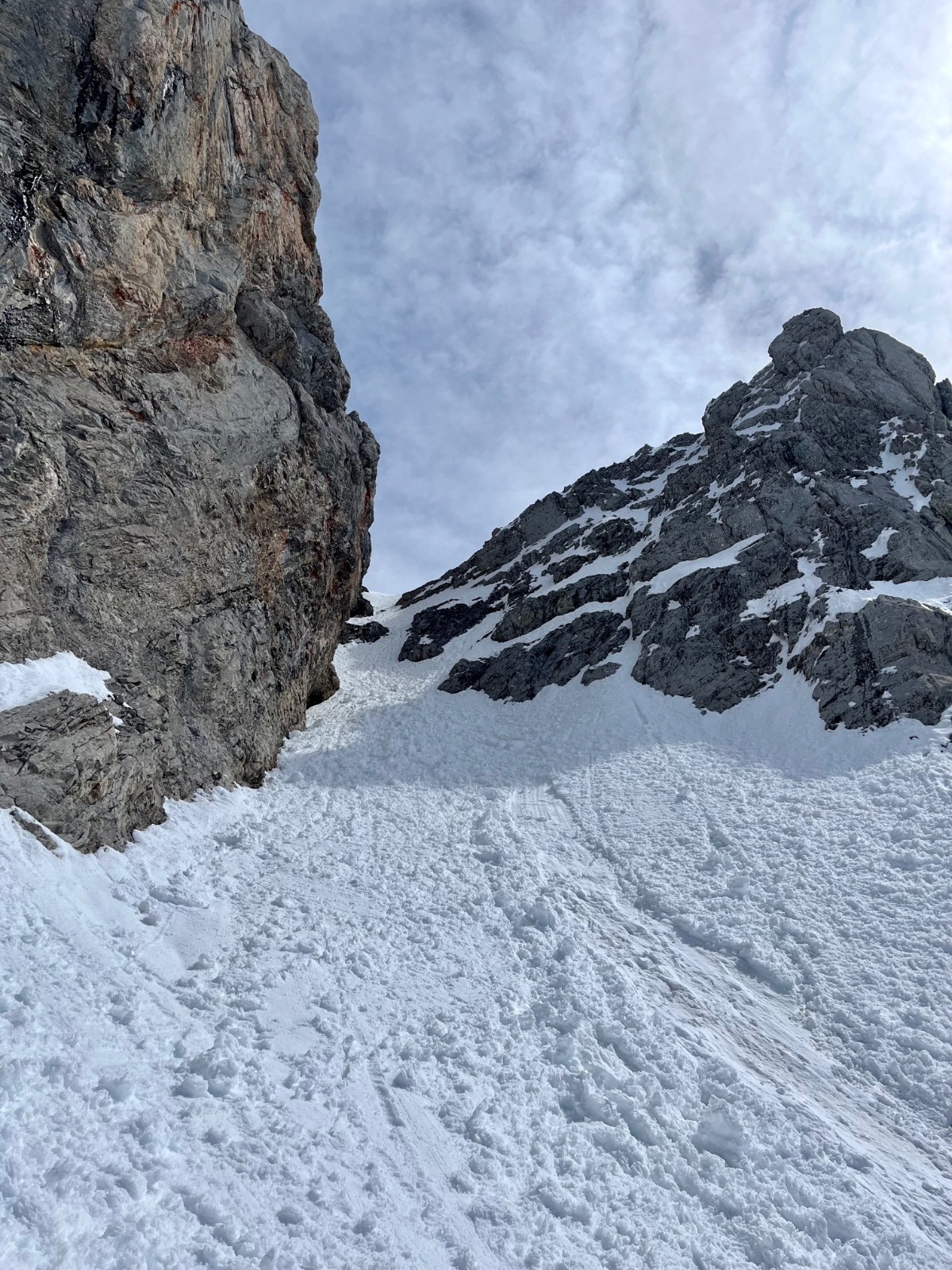 &nbsp;SW couloir du bas