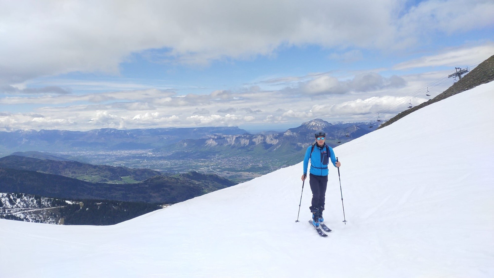 &nbsp;arrivée au col des Oudis
