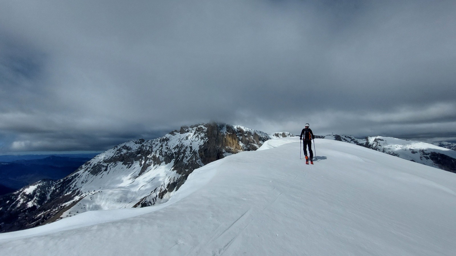 &nbsp;On finit à ski