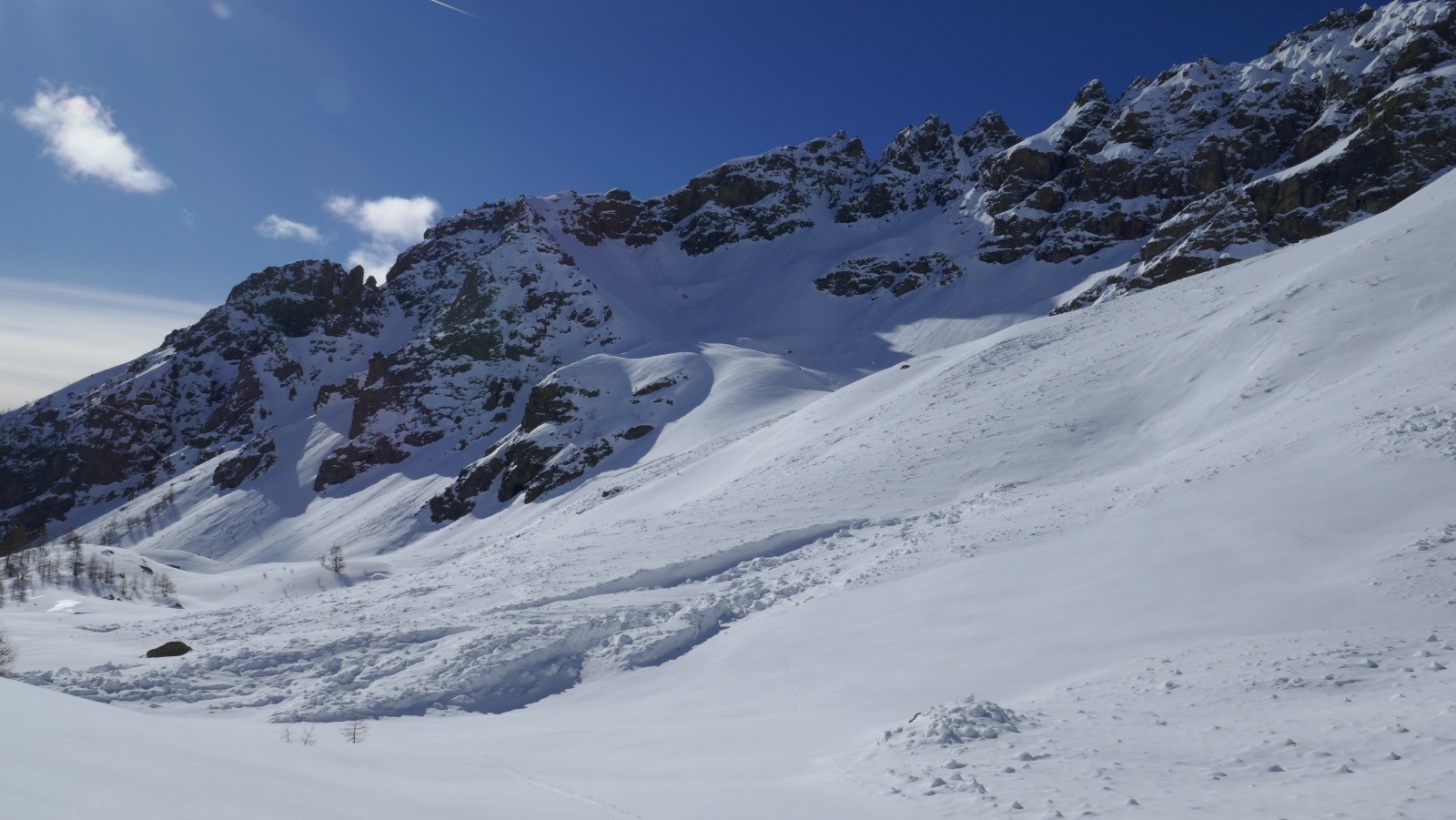 La fin de la grosse avalanche