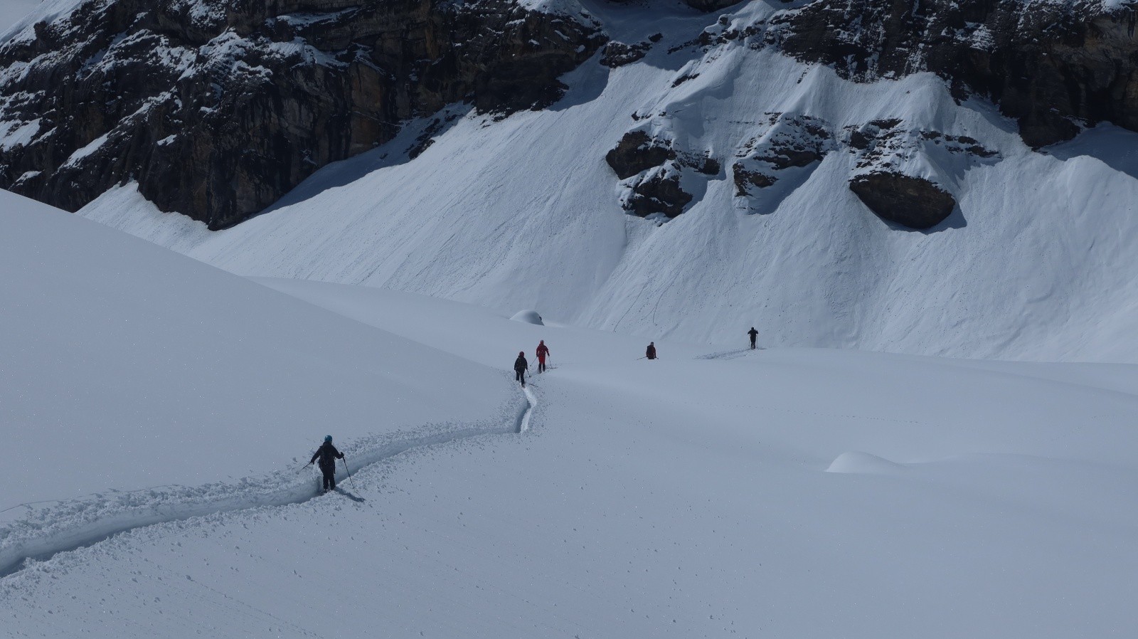 #4 Descente dans la trace quand c Descente dans la trace quand c'est peu pentu 😉